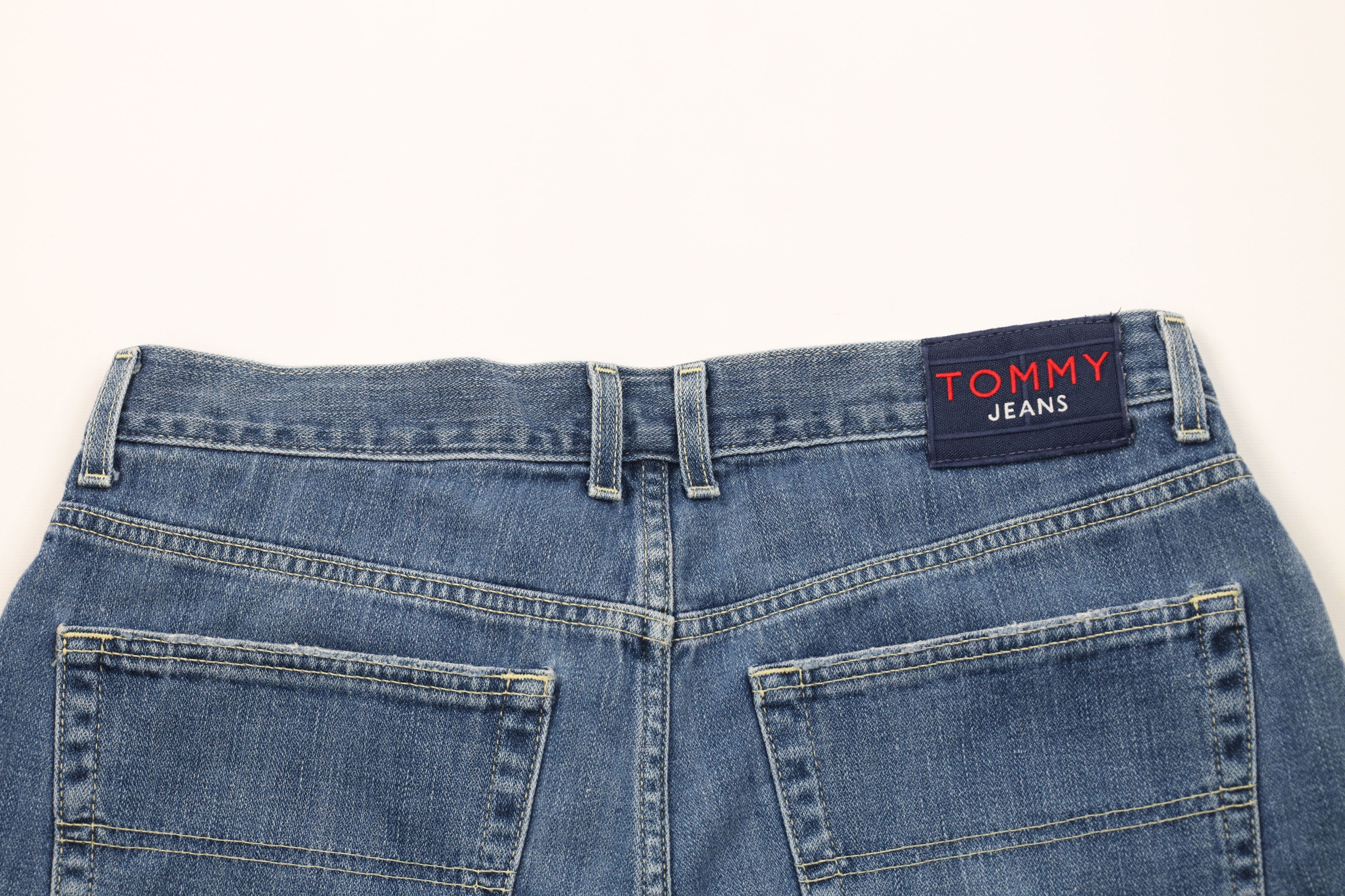 Tommy Hilfiger × Vintage Vintage Y2K 2000 Tommy Hilfiger Fit Button Fly Denim Shorts Size US 34 / EU 50 - 12 Thumbnail