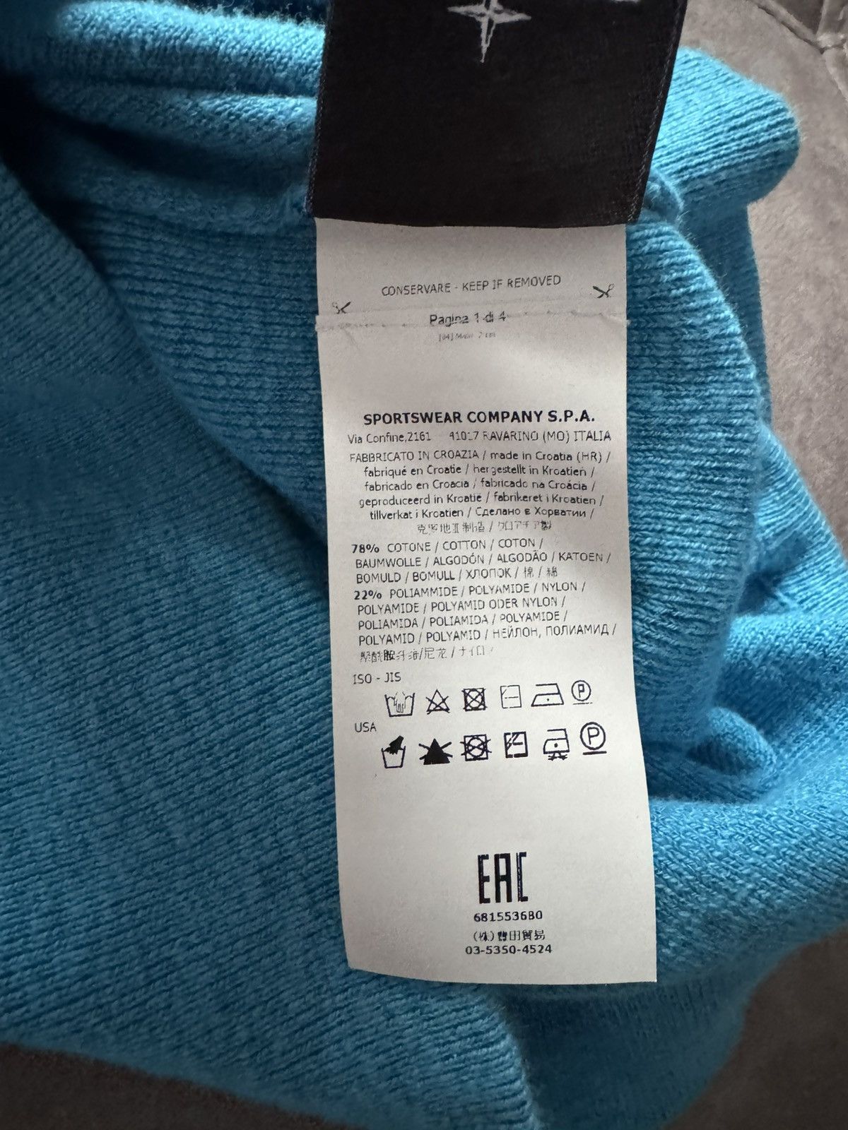 Stone Island STONE ISLAND jumper REAL MEASUREMENTS BY TAPE IN PHOTOS Size US L / EU 52-54 / 3 - 16 Thumbnail