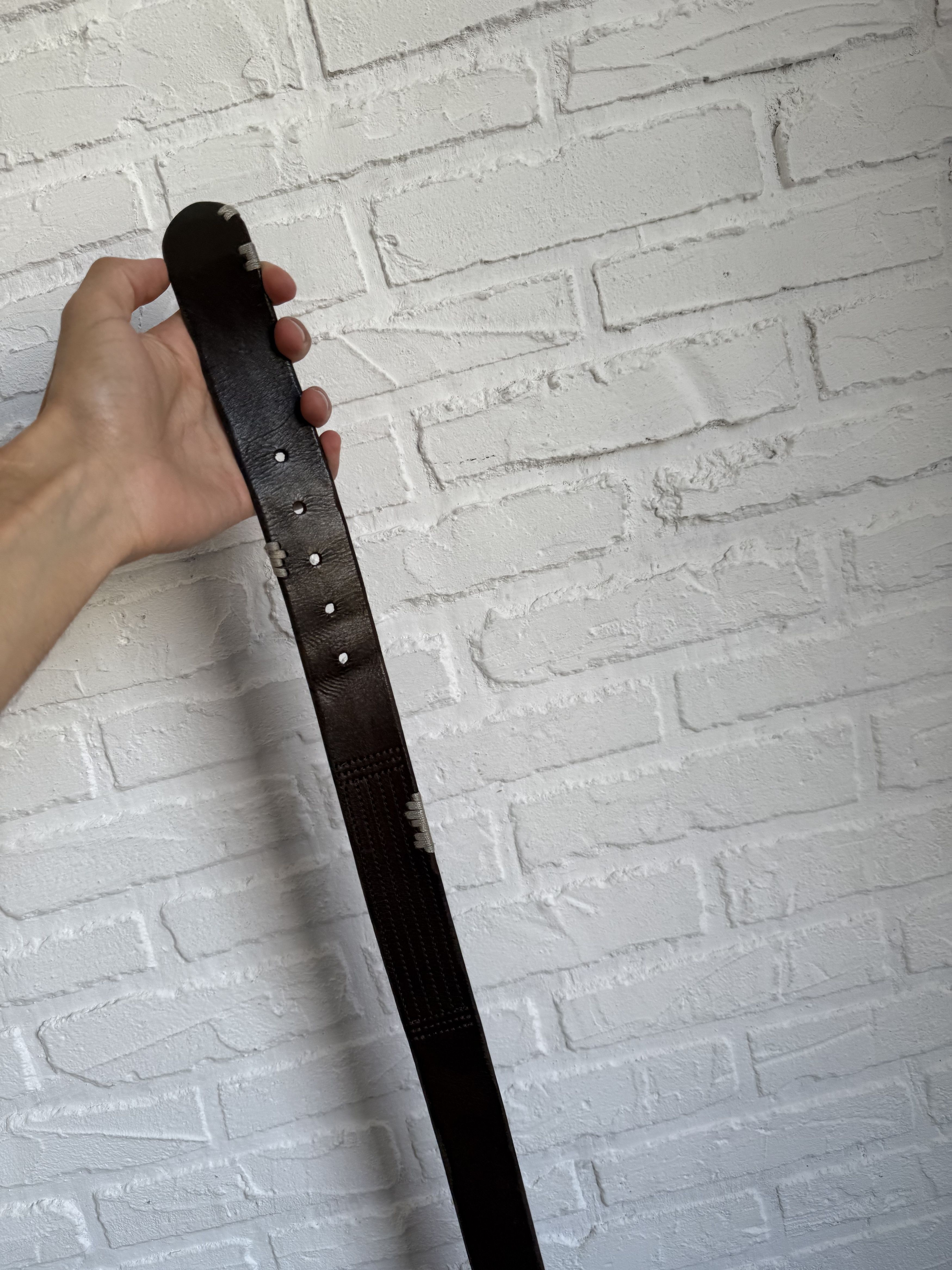 Diesel RARE Vintage Diesel cartridge loops cowboy leather belt Size ONE SIZE - 11 Thumbnail
