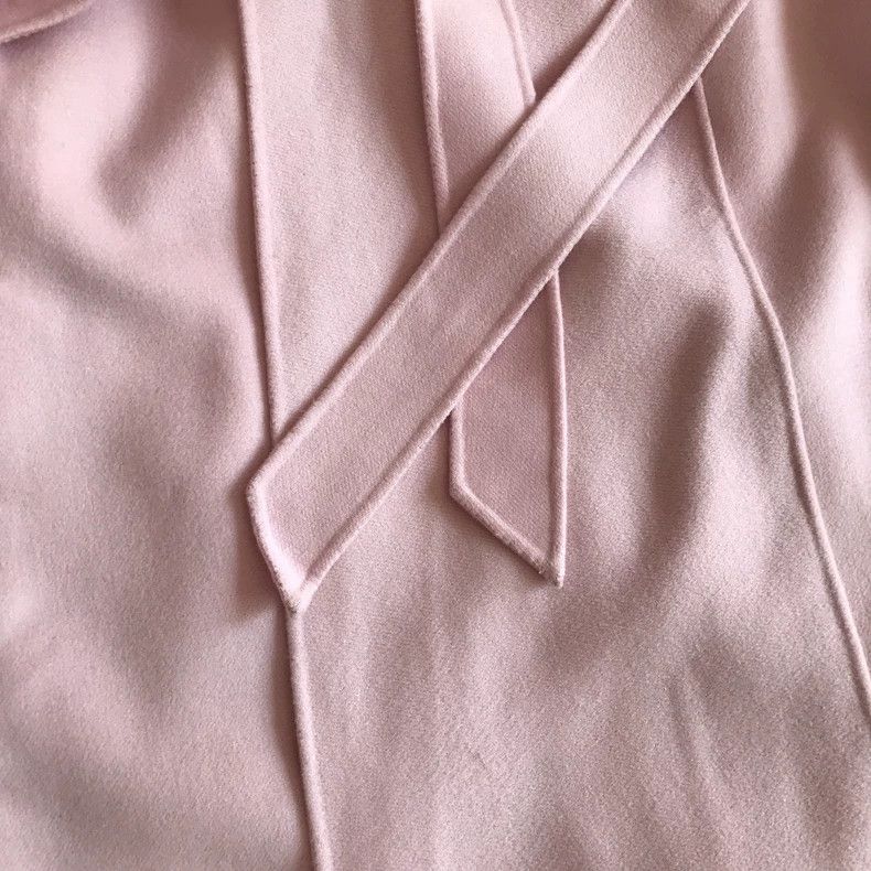 Max Mara Max Mara Long pink wool coat Size S / US 4 / IT 40 - 8 Thumbnail