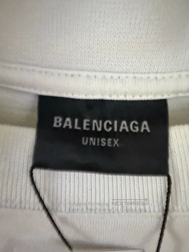 Balenciaga Balenciaga Bitcoin Aged Destruction T-Shirt Size US L / EU 52-54 / 3 - 3 Thumbnail