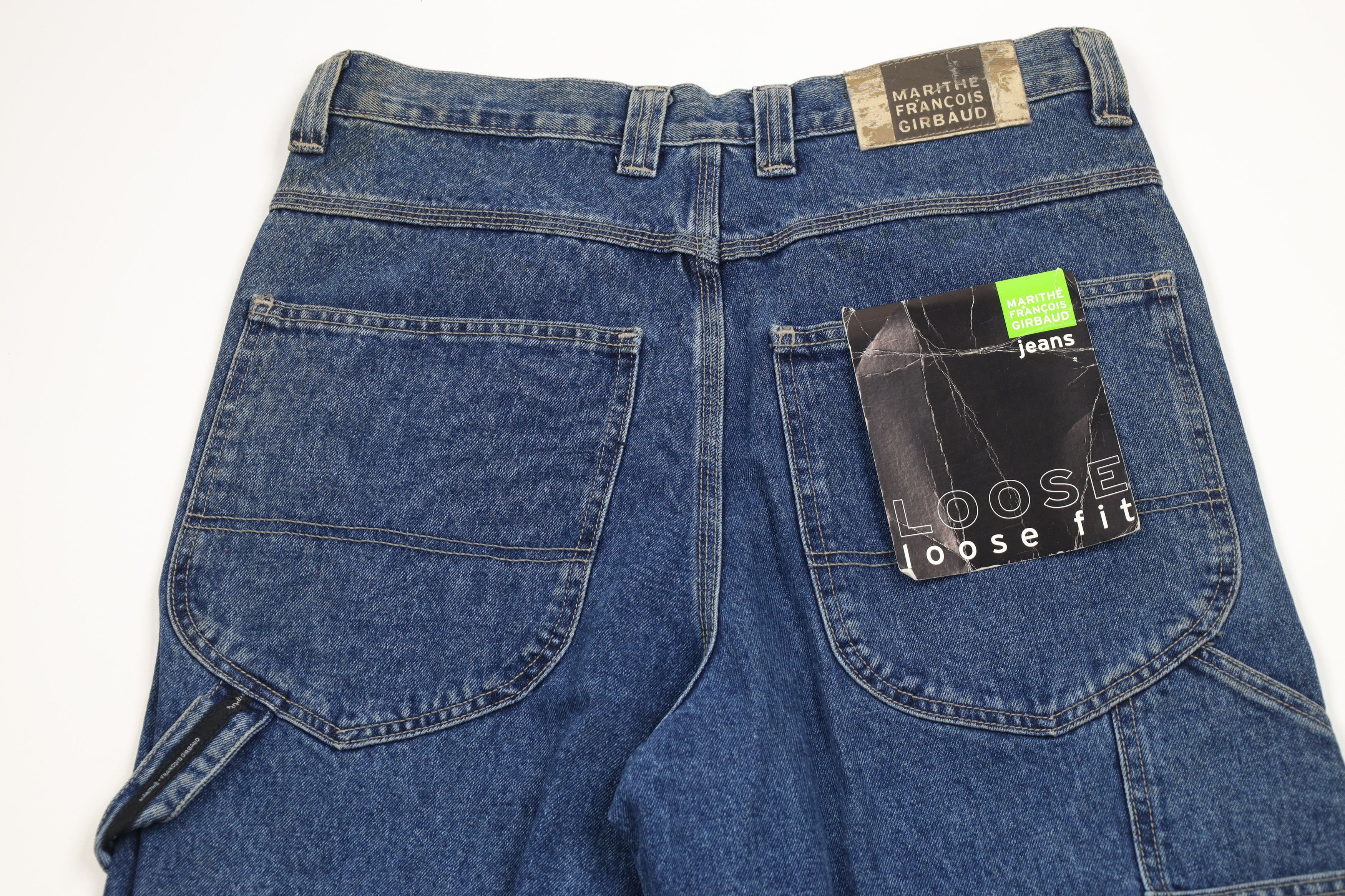 Marithe + Francois Girbaud Deadstock Vintage 90s Marithe Francois Girbaud Wide Jeans Size US 32 / EU 48 - 11 Thumbnail