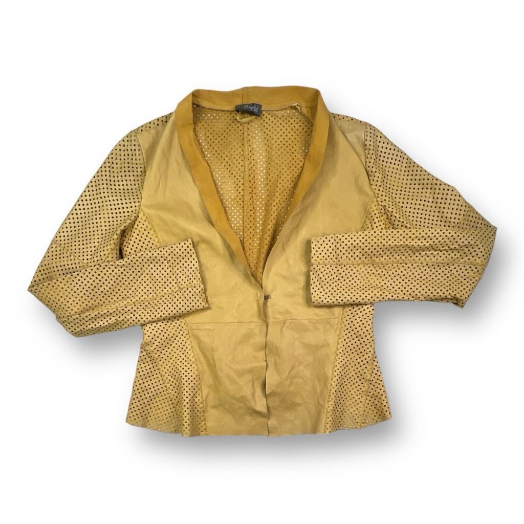 Other Brogden Lambs Leather Perforated Jacket Size Large Size L / US 10 / IT 46 - 1 Thumbnail