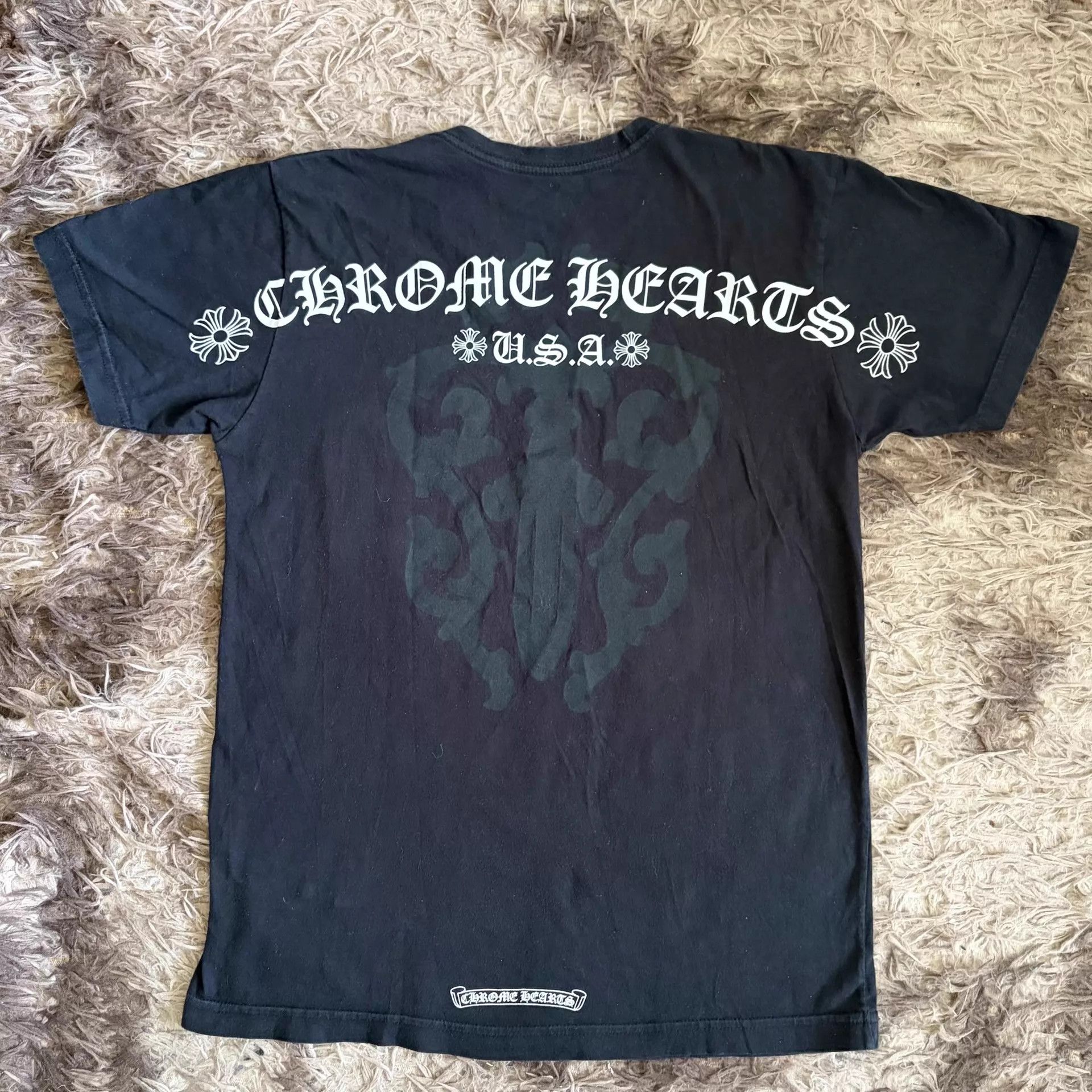 Chrome Hearts Chrome Hearts USA Exclusive Dark Sword Sanskrit Logo Tee M Size US M / EU 48-50 / 2 - 2 Thumbnail