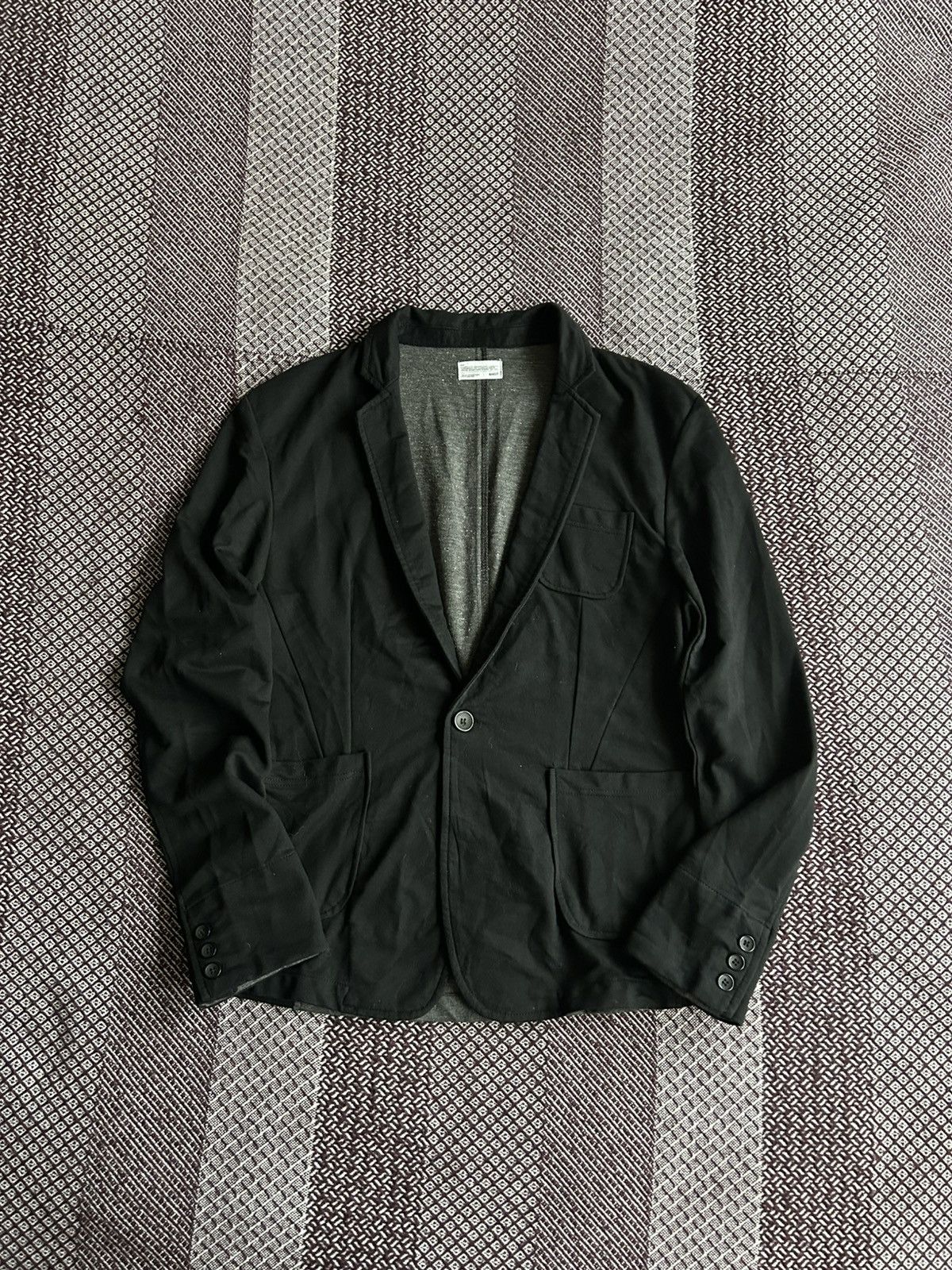 Japanese Brand Mens Blazer One Button KM027 Tokyo Japan 2002 Size XXL Rare Size 44R - 1 Thumbnail