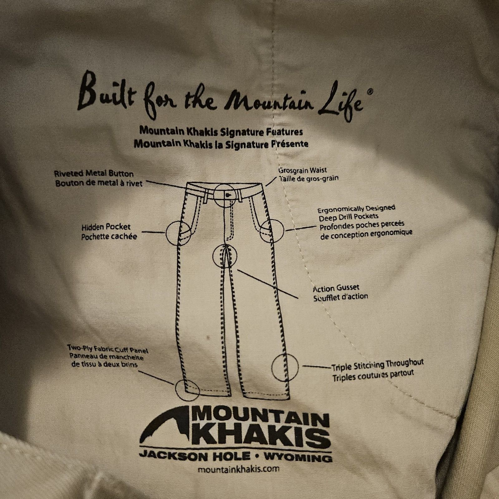 Mountain Khakis Mountain Khakis Tan Relaxed Fit Pants Rugged Hiking Camping Size US 38 / EU 54 - 7 Thumbnail