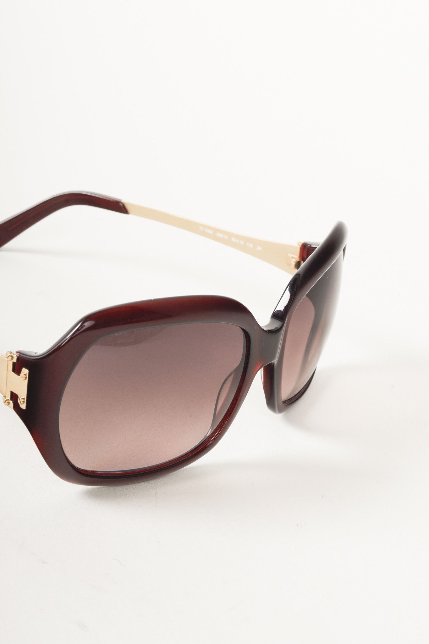Tory Burch Tory Burch TY7009 Red Square Logo Sunglasses Size ONE SIZE - 5 Thumbnail