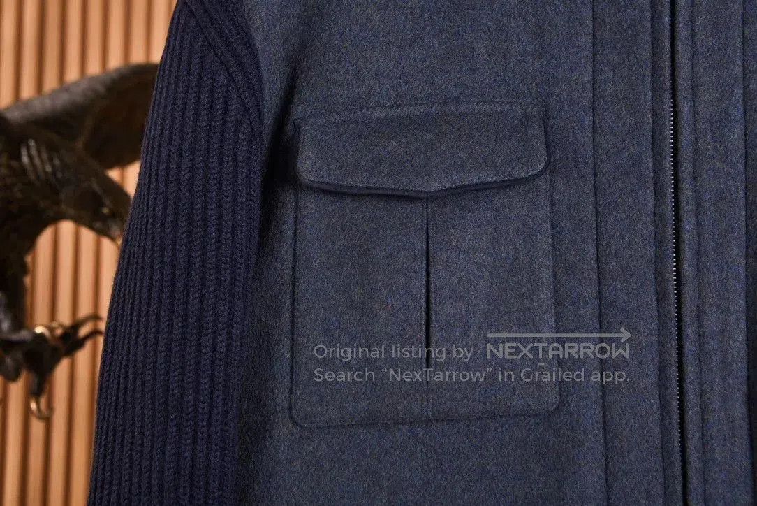 Loro Piana hooded cashmere fur lined jacket. Size US L / EU 52-54 / 3 - 5 Thumbnail