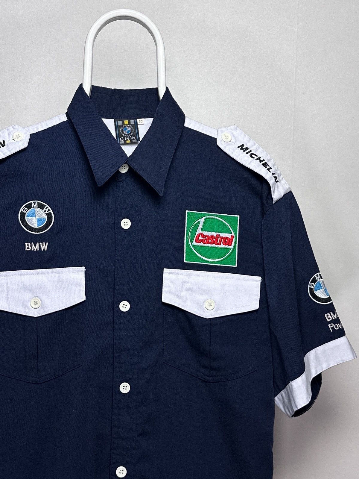 BMW BMW Vintage Williams Team F1 Racing Michelin Shirt Button Up Size US XXL / EU 58 / 5 - 3 Thumbnail
