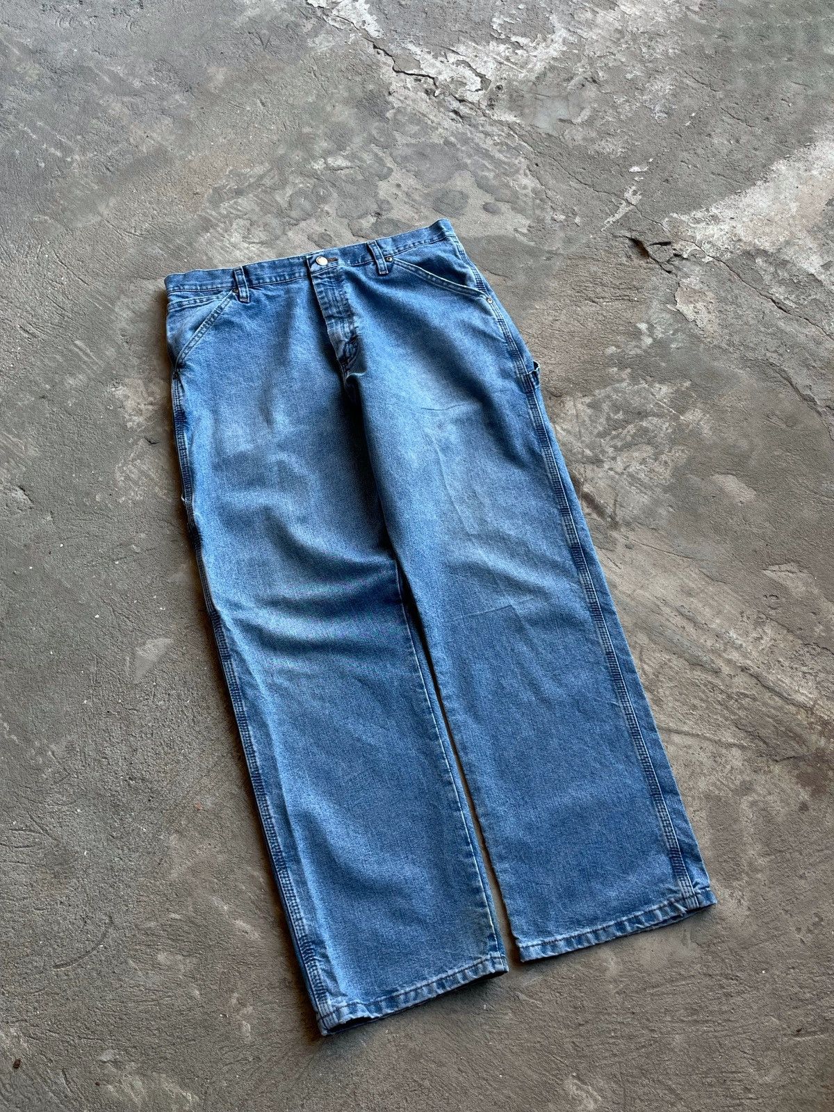 Carhartt Vintage Wrangler Baggy Carpenter Work Pants JNCO Style Y2K Size US 34 / EU 50 - 3 Thumbnail