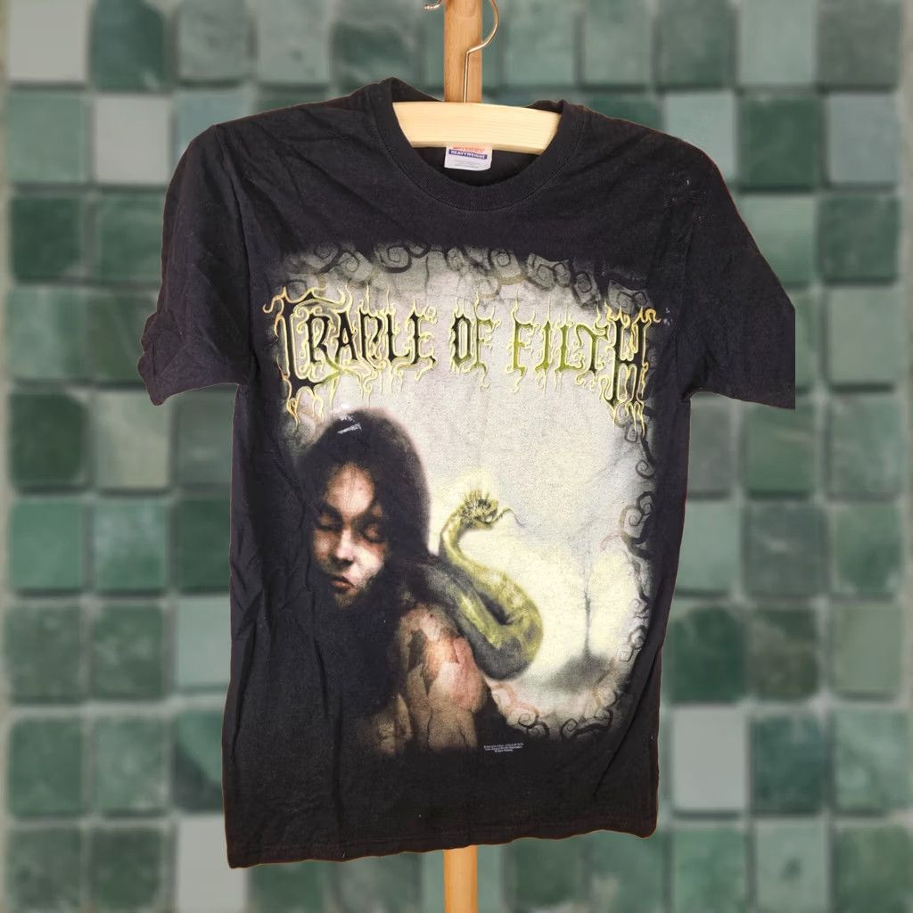 Hanes VINTAGE 2007 CRADLE OF FILTH TOUR T-SHIRT SZ SMALL Knicks? Size US S / EU 44-46 / 1 - 1 Thumbnail