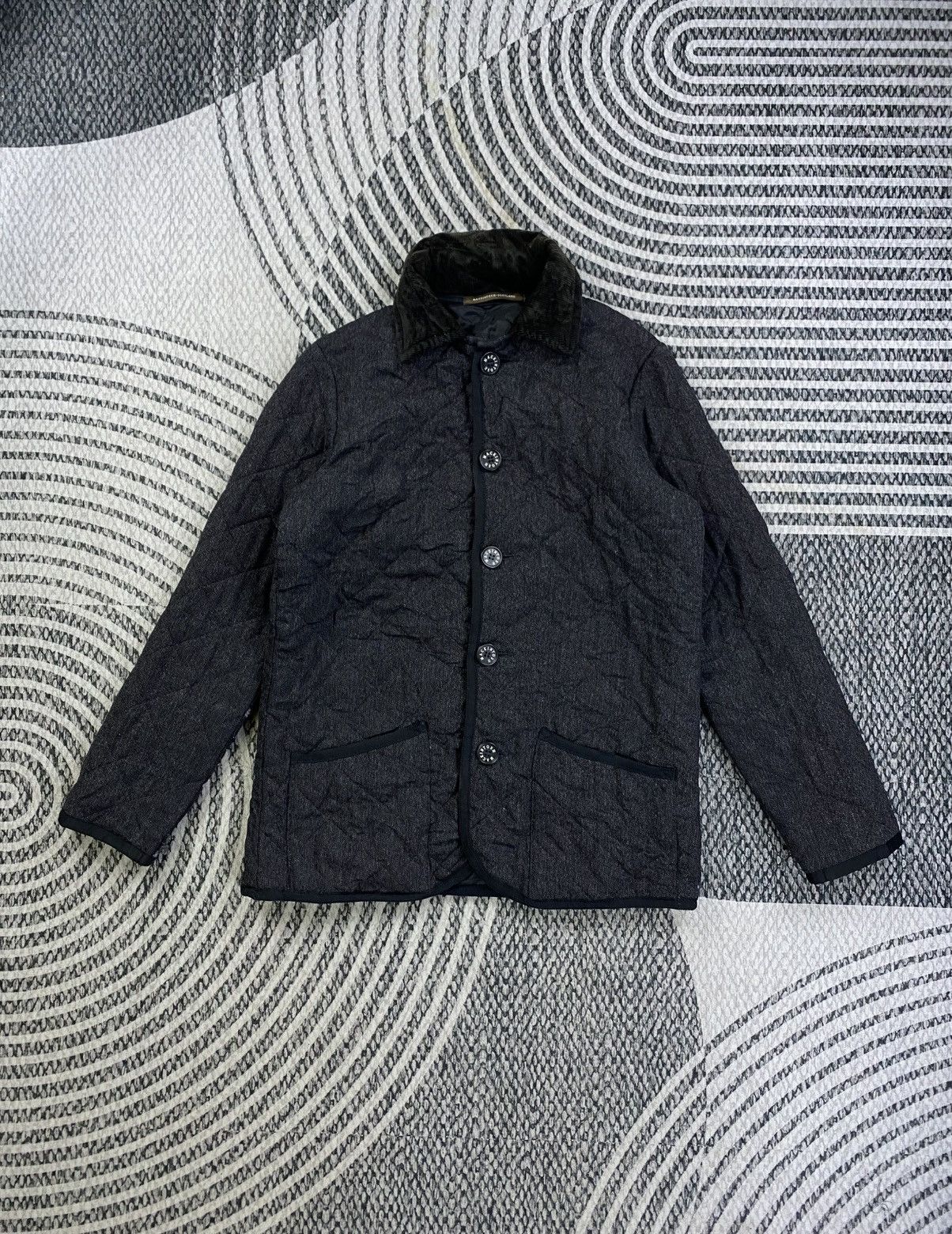 Mackintosh Vintage Mackintosh Quilted Wool Buttoned Jacket Size US M / EU 48-50 / 2 - 1 Thumbnail