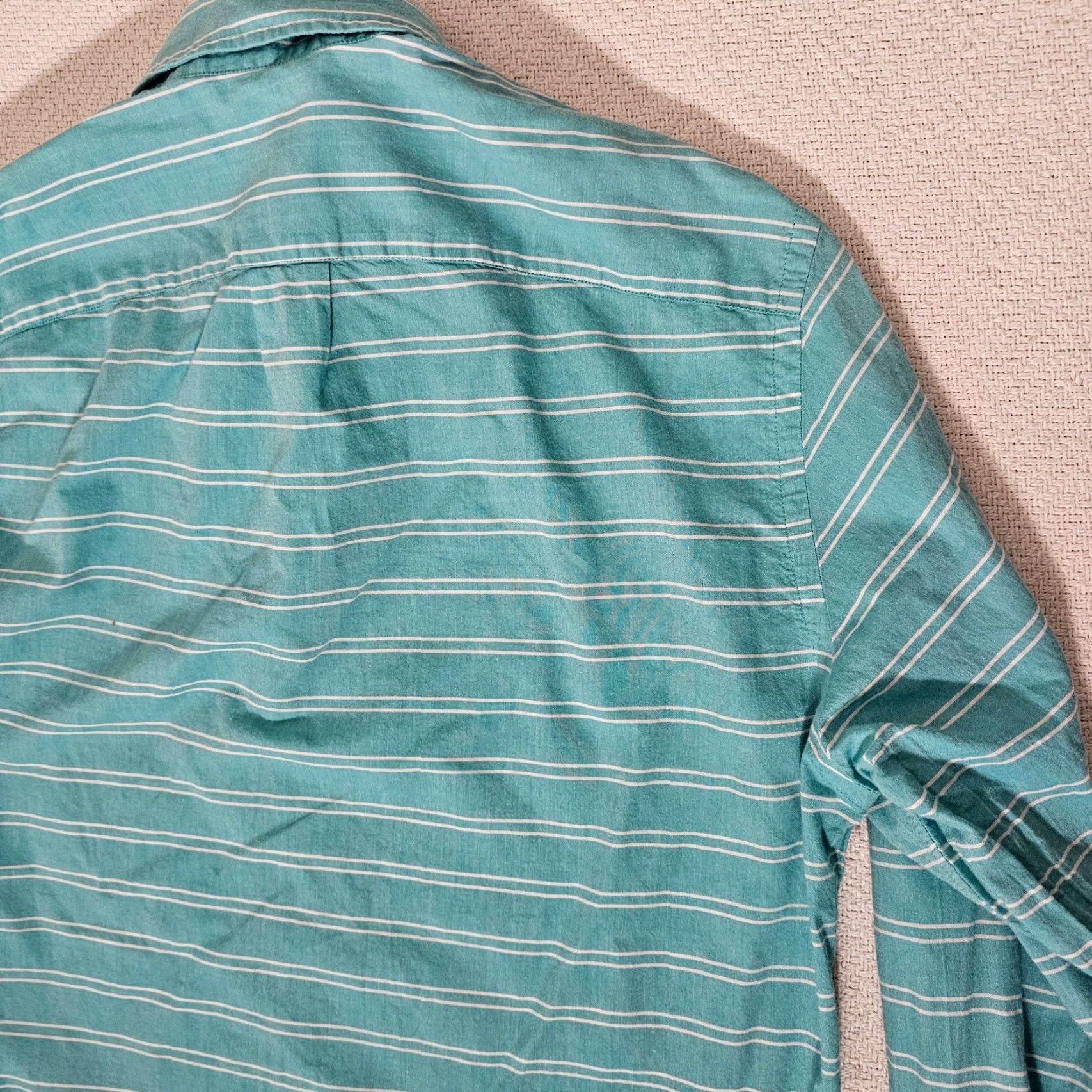 J.Crew VINTAGE? No. J.CREW Chambray Shirt Mens Small Slim Button-Down Striped Pocket Blue Lightweight Casual Shirt - Size S - Cotton Size US S / EU 44-46 / 1 - 8 Thumbnail