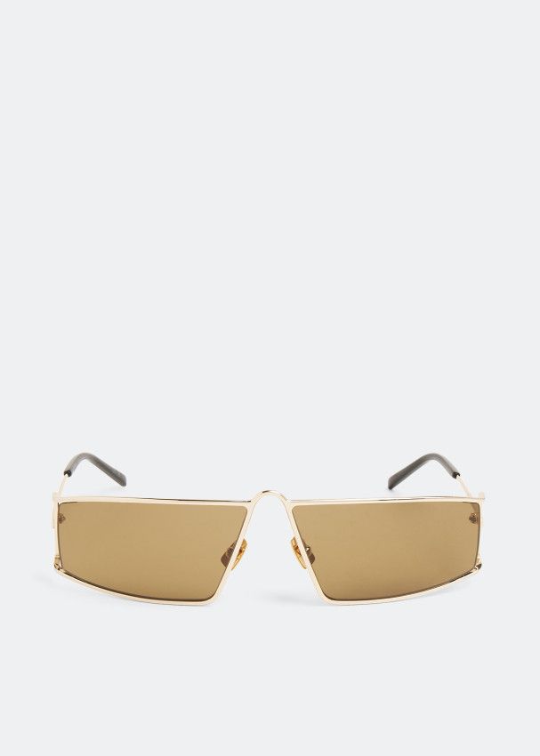 Saint Laurent Paris o1s1wg111224 Size: OS / SL 606 Sunglasses in Gold Size ONE SIZE - 1 Thumbnail