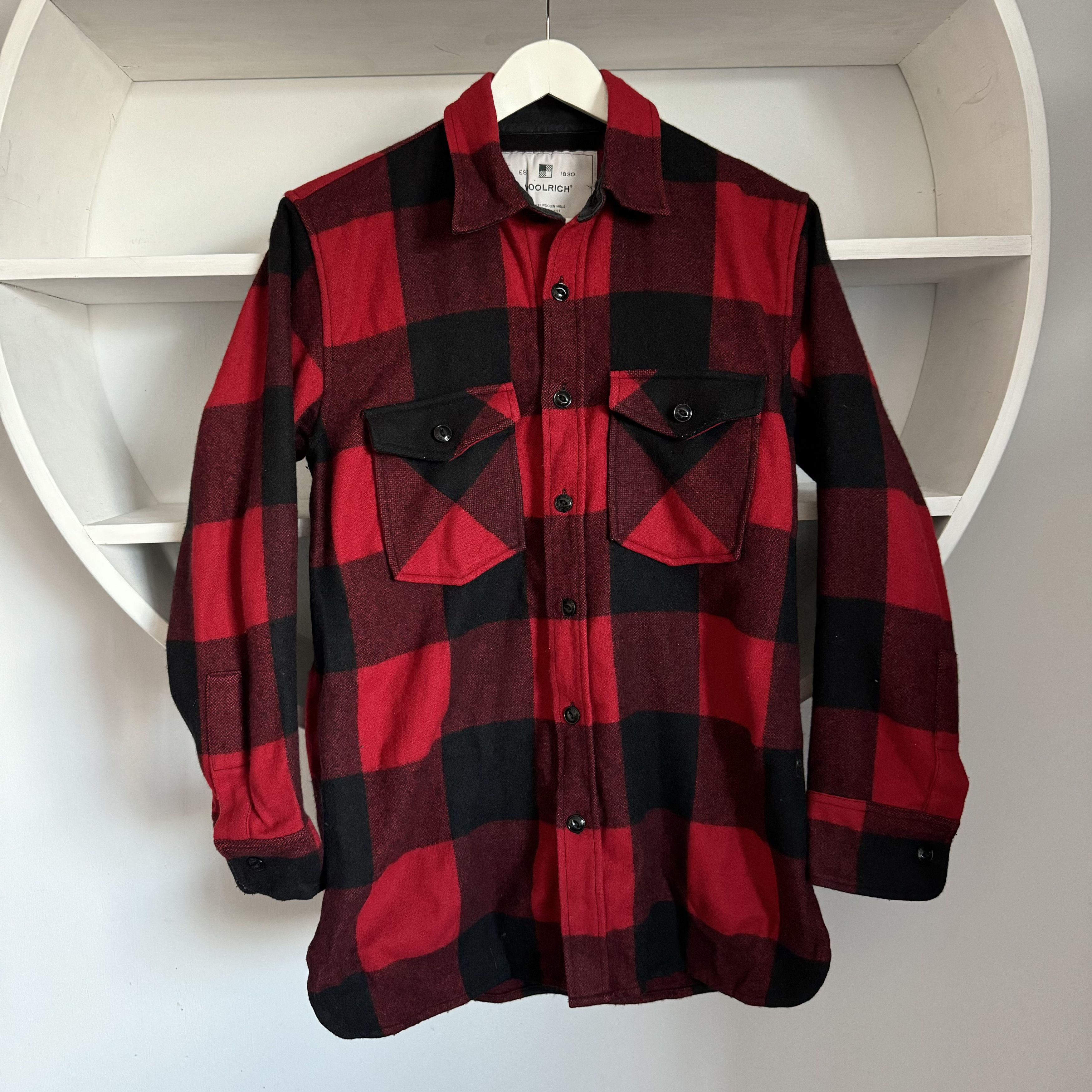 Woolrich Woolen Mills WOOLRICH Check Wool Shirt Jacket Size M Size US M / EU 48-50 / 2 - 1 Thumbnail