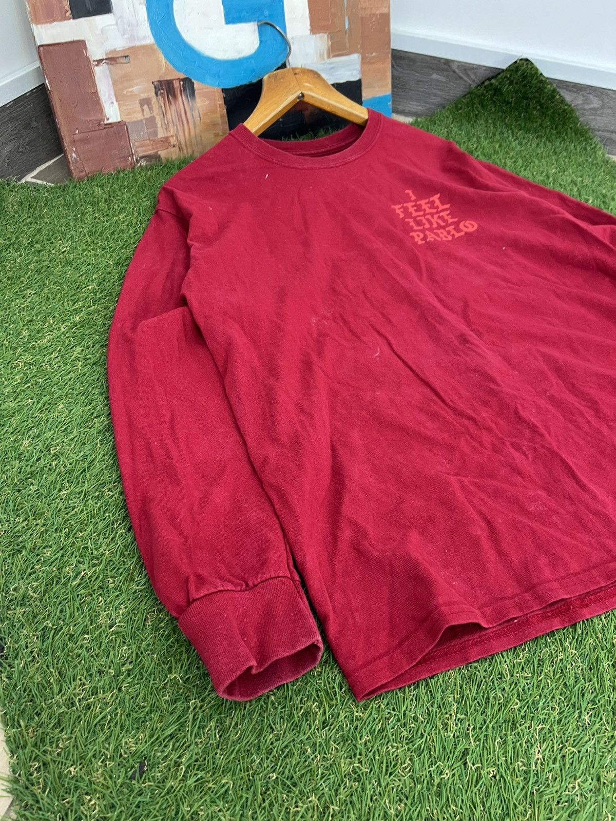 Gildan Kanye West I Feel Like Pablo long sleeve shirt Large Size US M / EU 48-50 / 2 - 10 Thumbnail