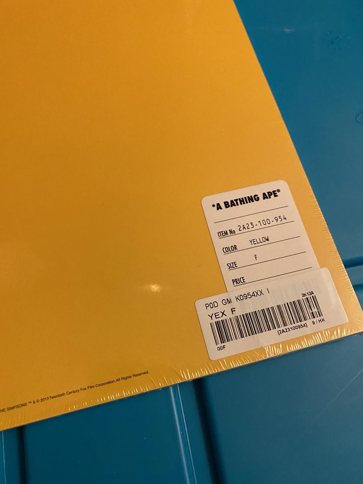 Bape BAPE x Baby Milo x The Simpsons Notebook A Bathing Ape Rare Size ONE SIZE - 4 Thumbnail