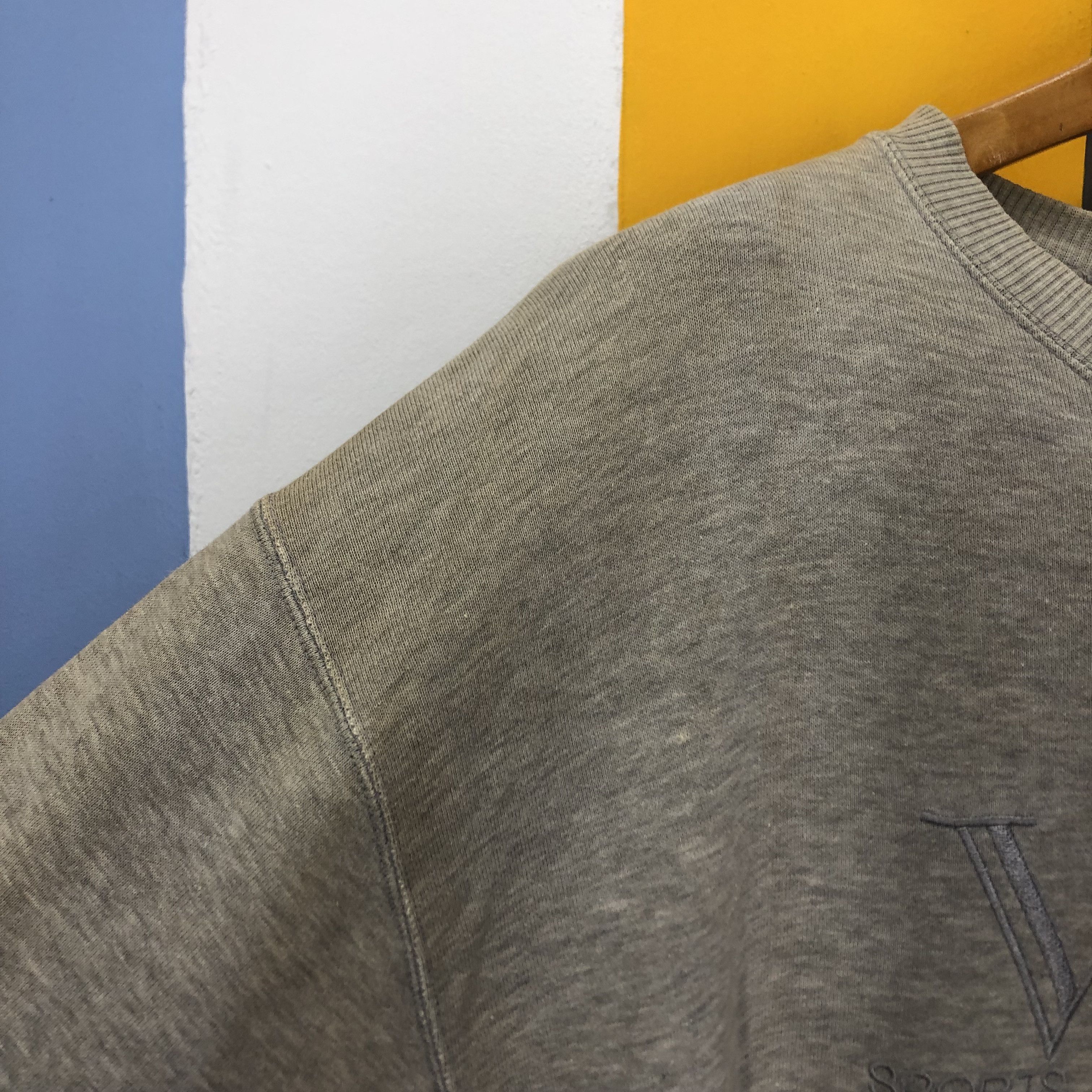 Other Vintage Thrashed VALENTINO FRANCO Sweatshirt #1643/03 Size US L / EU 52-54 / 3 - 7 Thumbnail