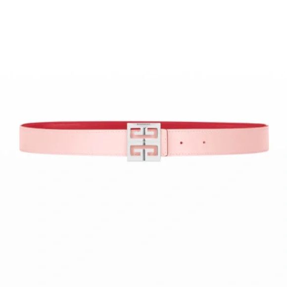 Givenchy Givenchy 4G Leather Belt– Light Pink - NEW WITH TAGS Size ONE SIZE - 1 Thumbnail