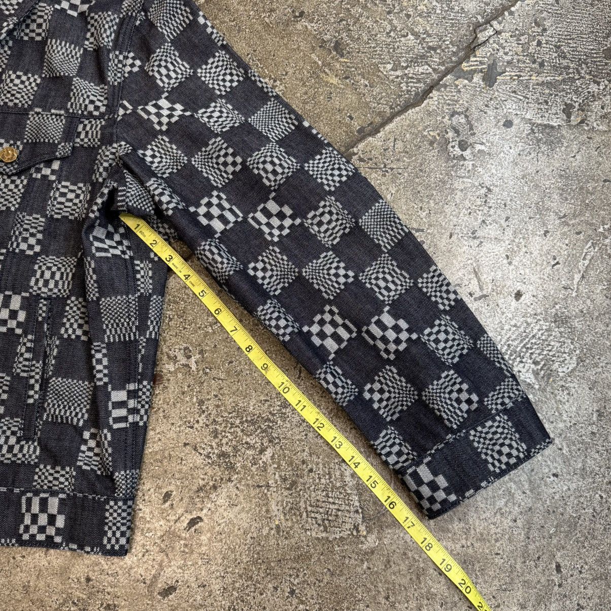 Louis Vuitton Louis Vuitton Distorted Damier Denim Jacket And Pants Set Size US L / EU 52-54 / 3 - 9 Thumbnail