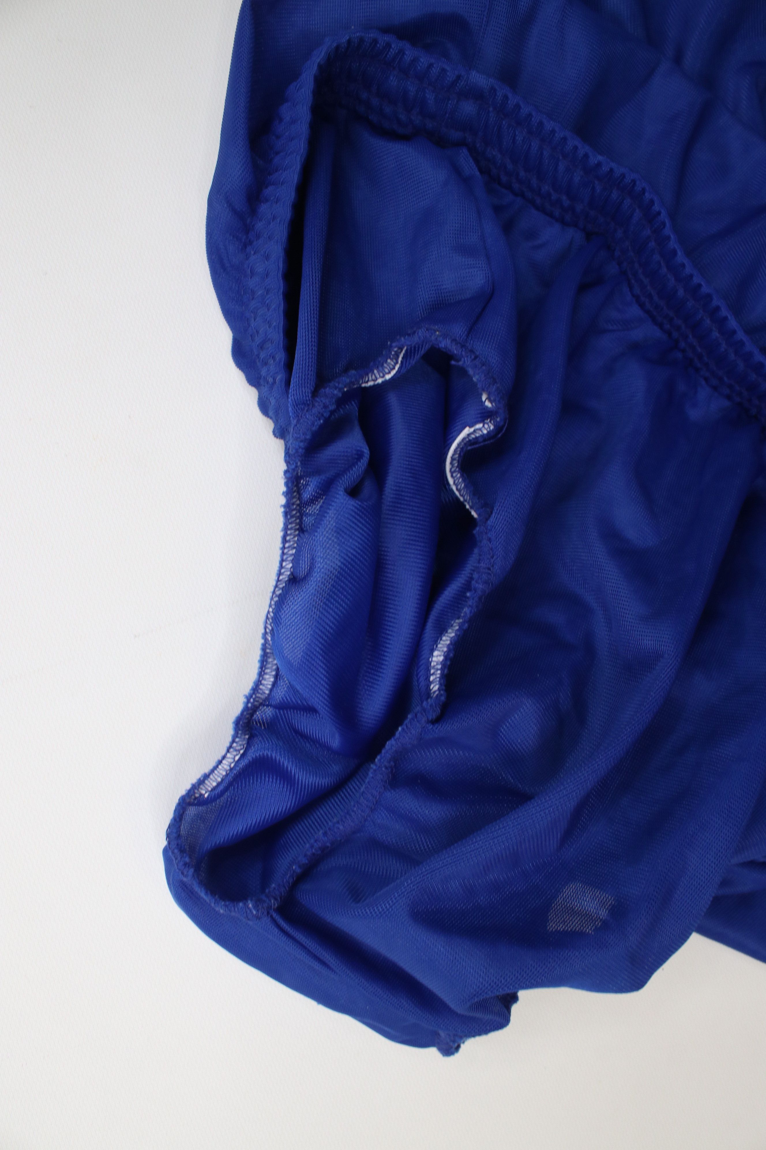 Vintage Vintage Streetwear Nylon Lined Running Short Shorts USA Blue Size US 32 / EU 48 - 8 Thumbnail