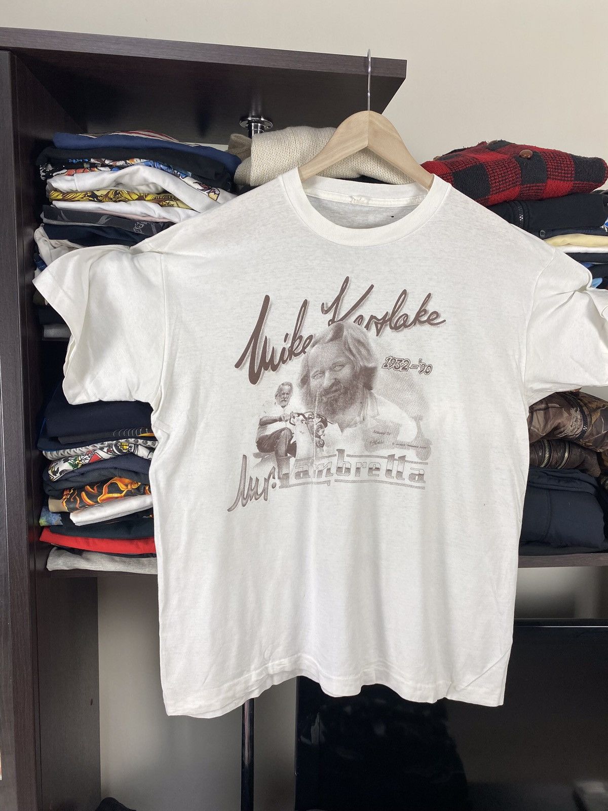 Band Tees × Vintage Vintage Sing Stitch White Tee Size US XL / EU 56 / 4 - 2 Thumbnail