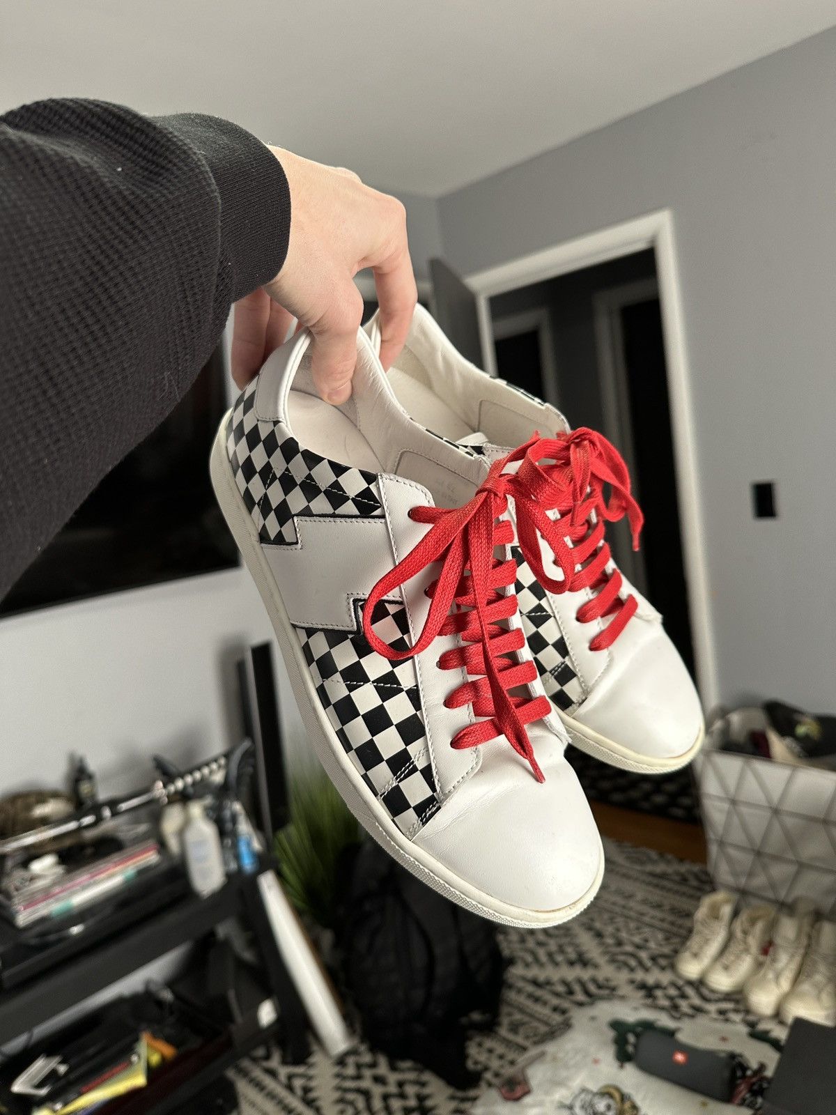 Amiri Checkered Viper Low Sneakers Size US 9 / EU 42 - 14 Thumbnail