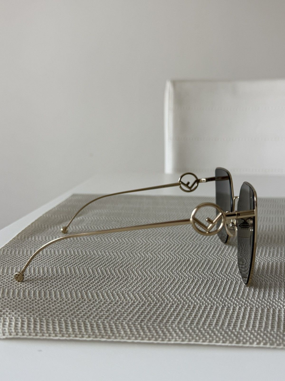 Fendi Metal F is Fendi Sunglasses Size ONE SIZE - 3 Thumbnail