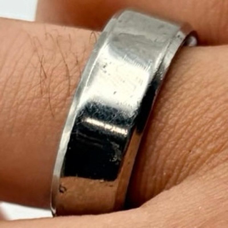 Other Silver Men’s Ring Size ONE SIZE - 2 Thumbnail