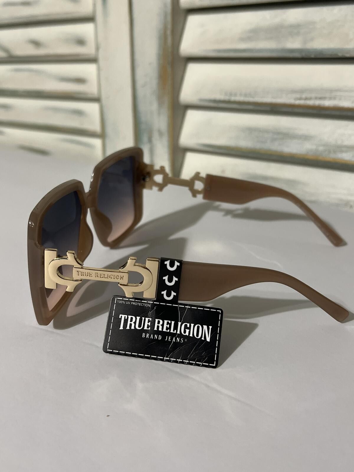 True Religion True Religion Oversized Square Gradient Sunglasses Size ONE SIZE - 4 Thumbnail