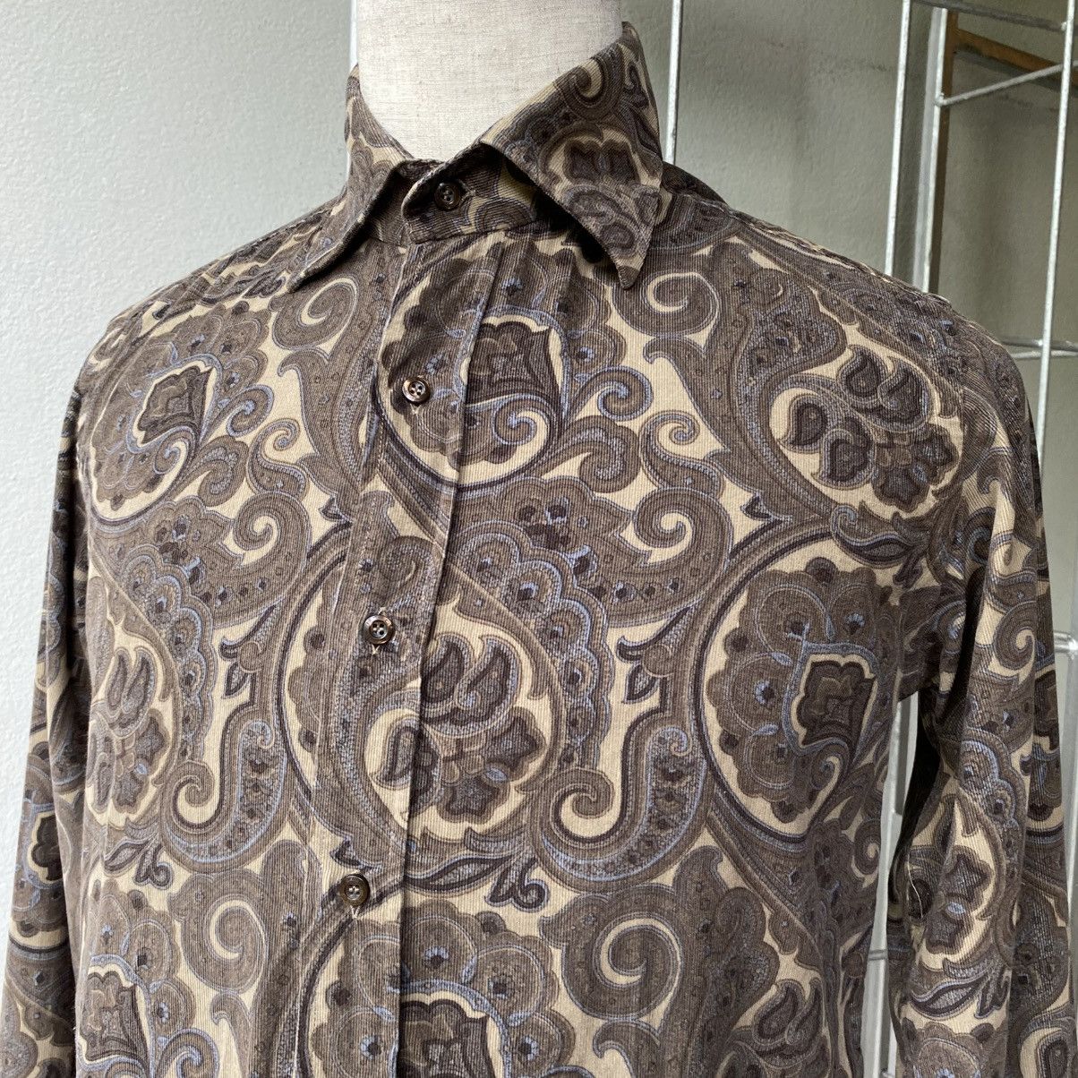 Etro Etro Vintage Paisley Shirt Size US XS / EU 42 / 0 - 16 Thumbnail