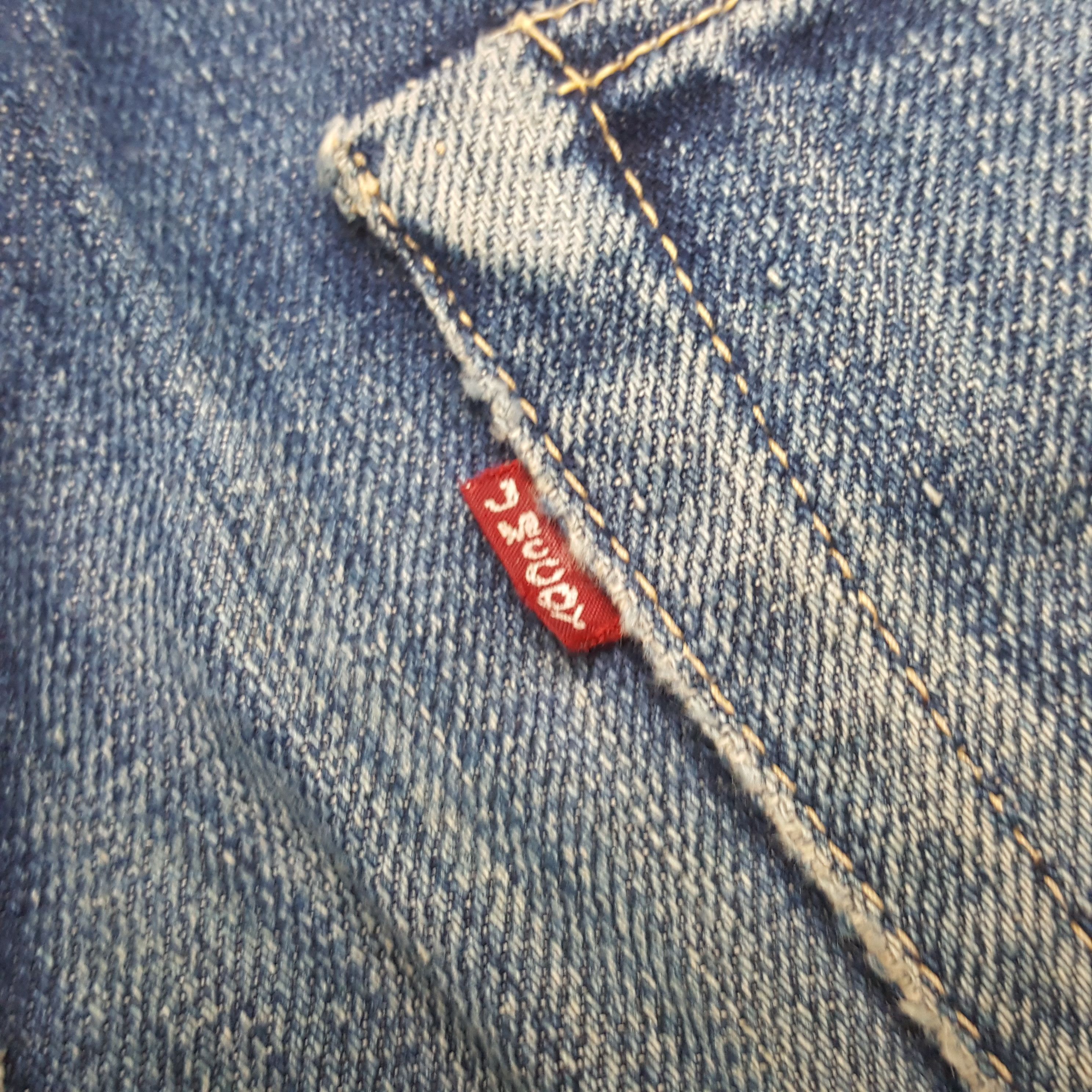 Vintage Vintage Joe Mc Coy Japanese Brand Distressed Denim Jeans RR1 Size US 29 - 15 Thumbnail