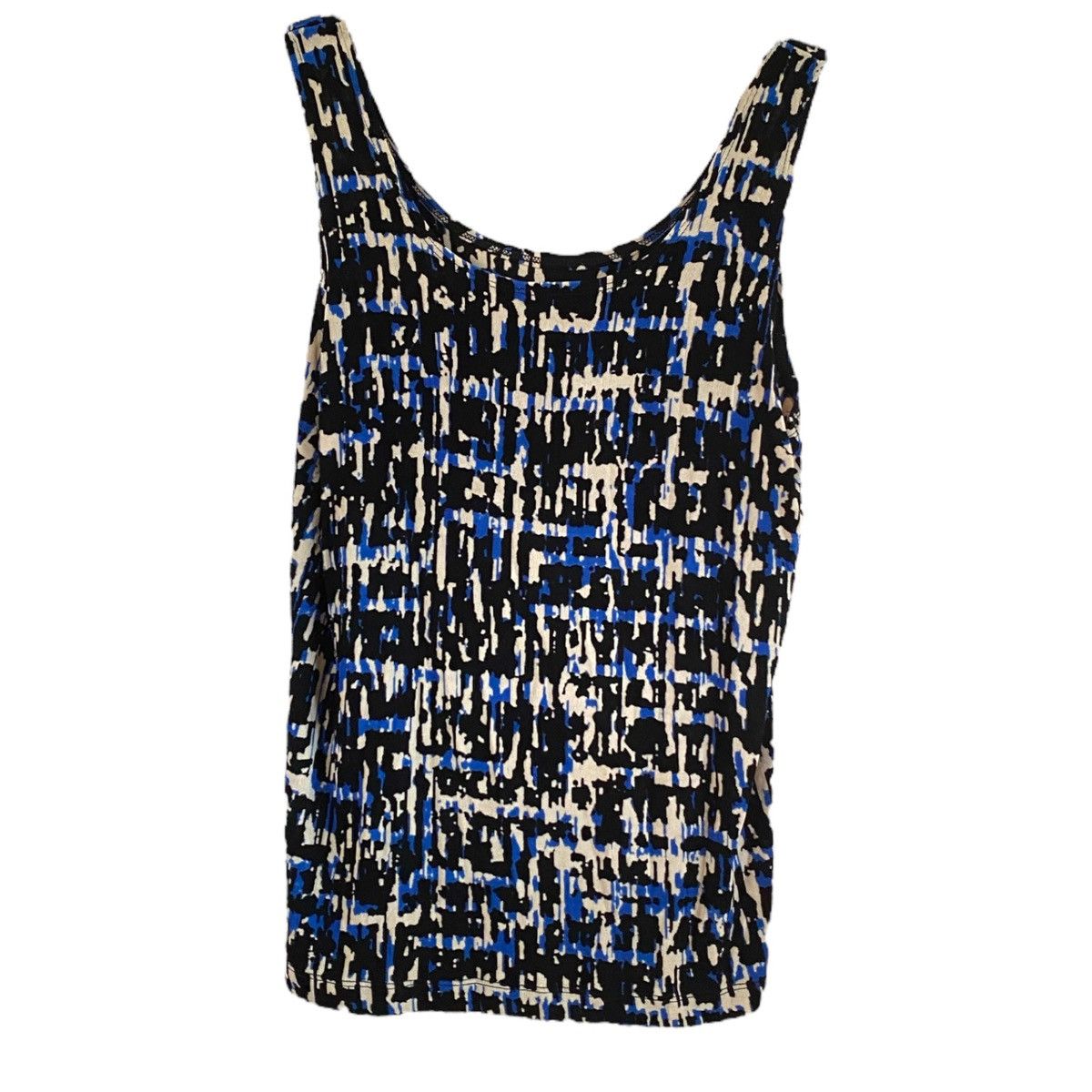 Chicos CHICO'S TRAVELERS Size 2 (Large)Top Stretch Abstract Size L / US 10 / IT 46 - 2 Thumbnail