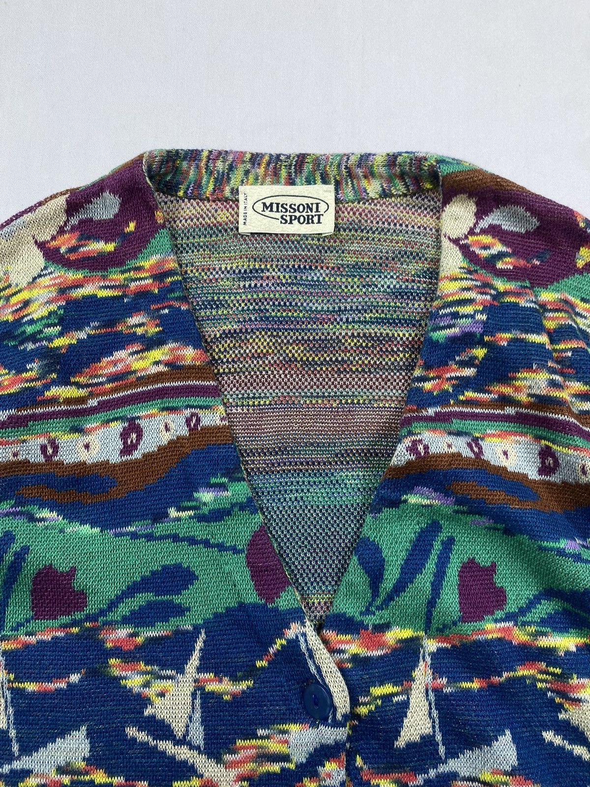 Missoni Missoni Multicolor coggi style long sleeve Size US L / EU 52-54 / 3 - 6 Thumbnail