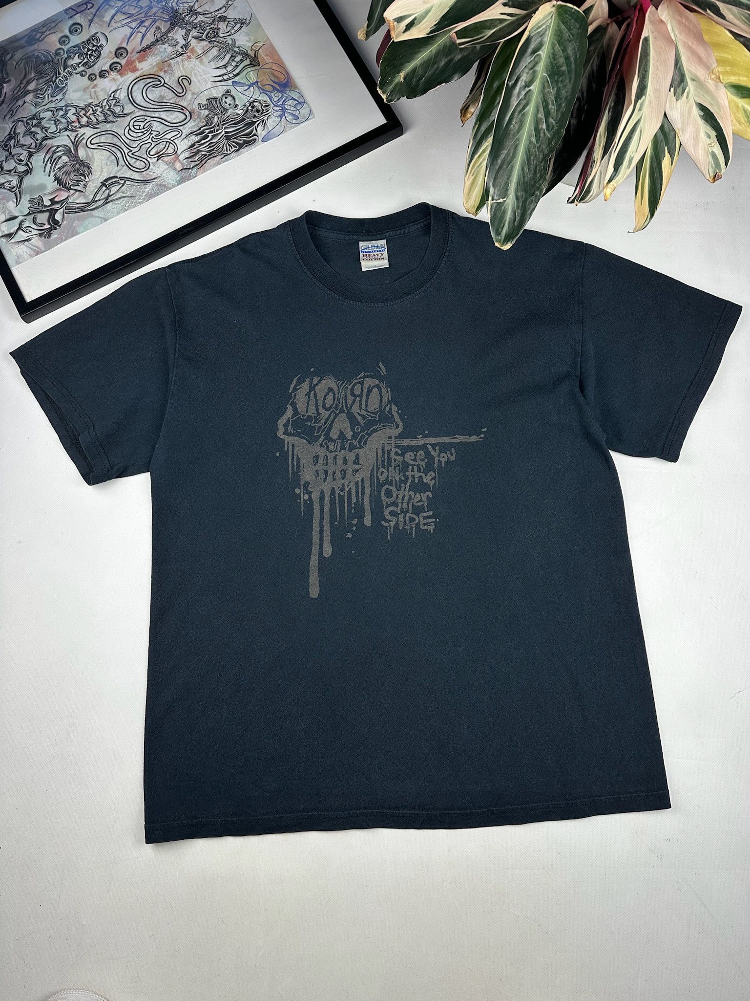 Vintage Korn vintage tshirt Size US L / EU 52-54 / 3 - 1 Thumbnail