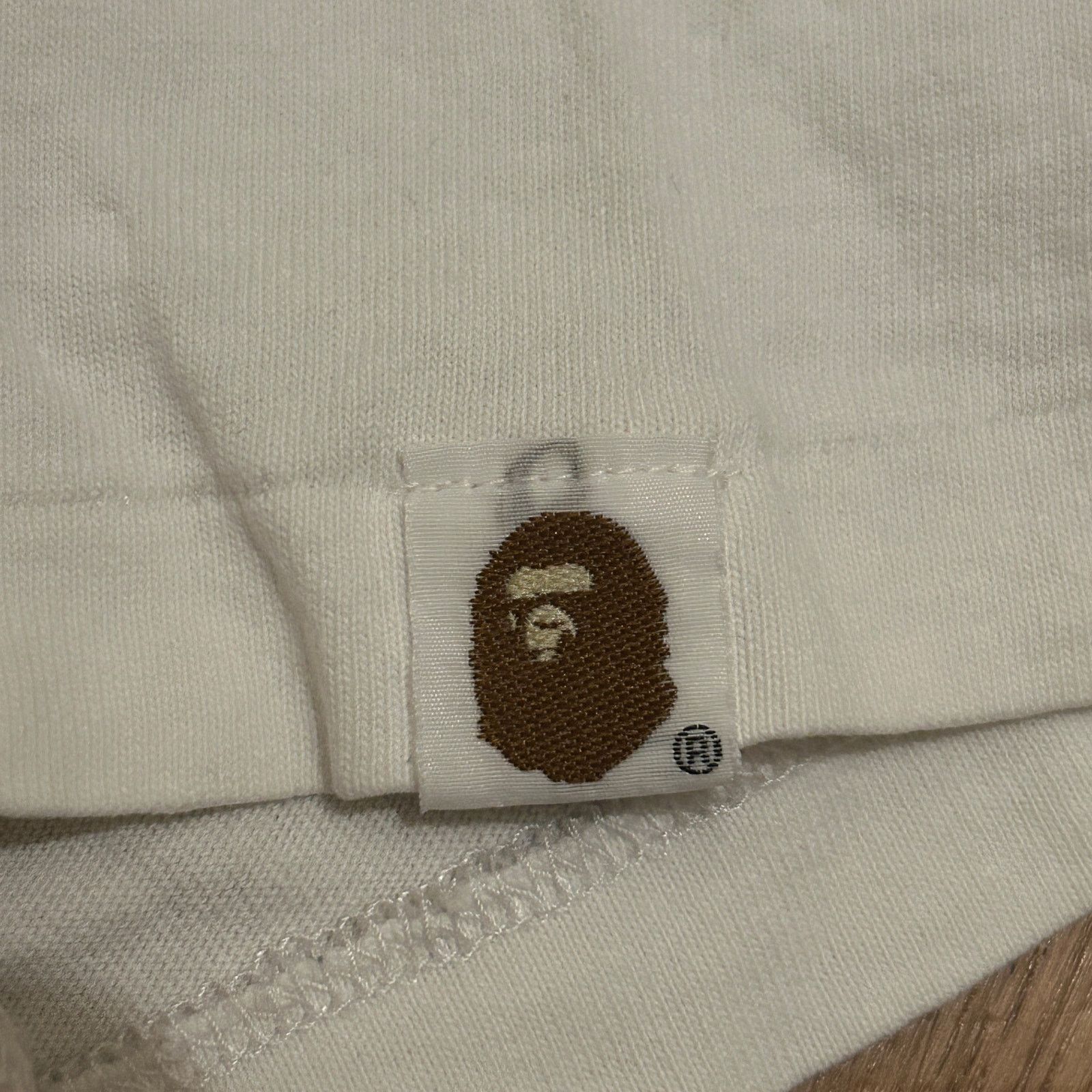 Bape Bape Crown Logo Spellout Shirt White Size US M / EU 48-50 / 2 - 5 Thumbnail