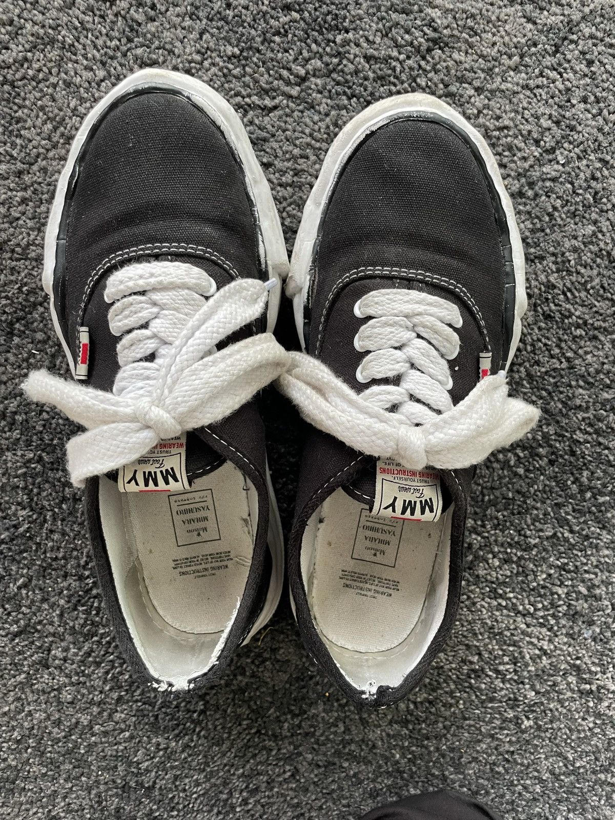 Maison MIHARA YASUHIRO Maison Mihara Yasuhiro Peterson OG Sole Black / MMY Sneakers Size US 10 / EU 43 - 3 Thumbnail