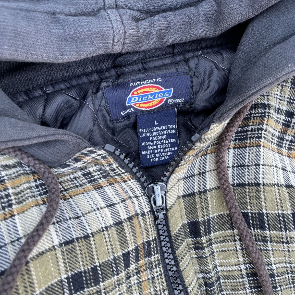 Dickies Dickies Hooded Flannel Zip Up Size US L / EU 52-54 / 3 - 3 Thumbnail