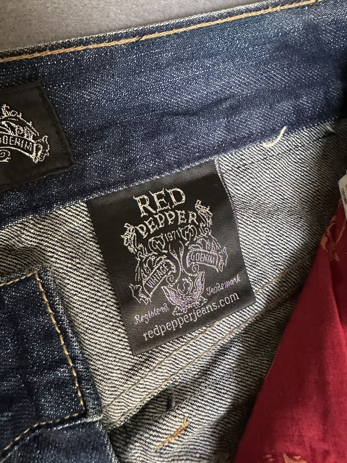 Japanese Brand Red Peppers Japan Distressed Denim Size US 32 / EU 48 - 20 Thumbnail