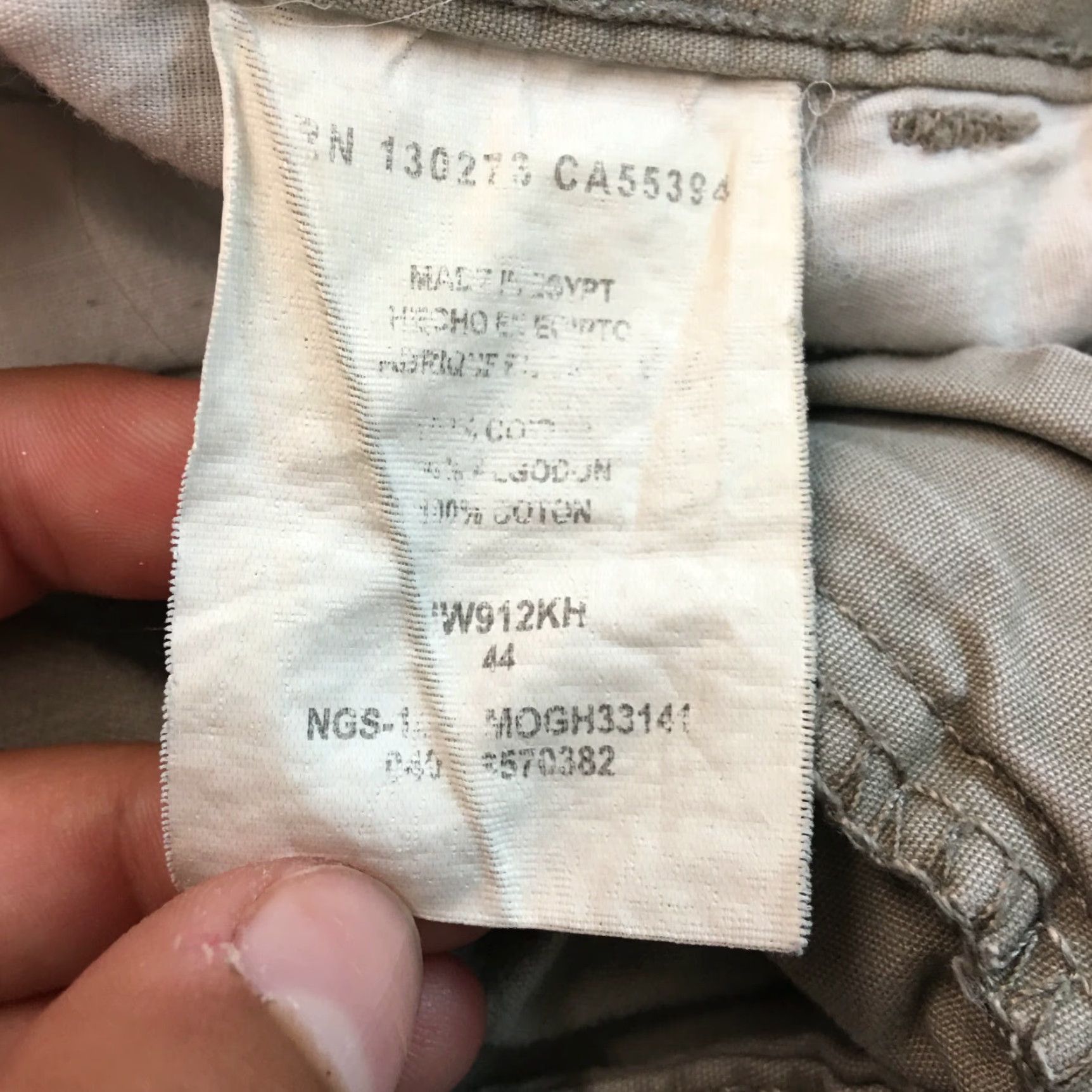 Wrangler WRANGLER Mens Regular Cargo Shorts High Rise 44 Tan 7 Inseam Denim 100% Cotton Casual Pockets Belt Loops Front Button Zipper Size US 32 / EU 48 - 4 Thumbnail
