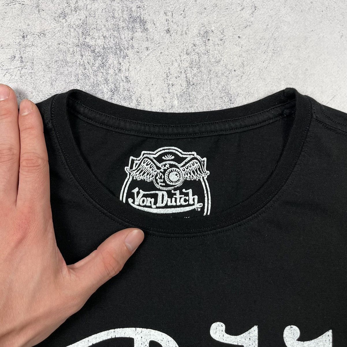 Vintage × Von Dutch Vintage Von Dutch y2k big logo tee 90’s Size US L / EU 52-54 / 3 - 10 Thumbnail