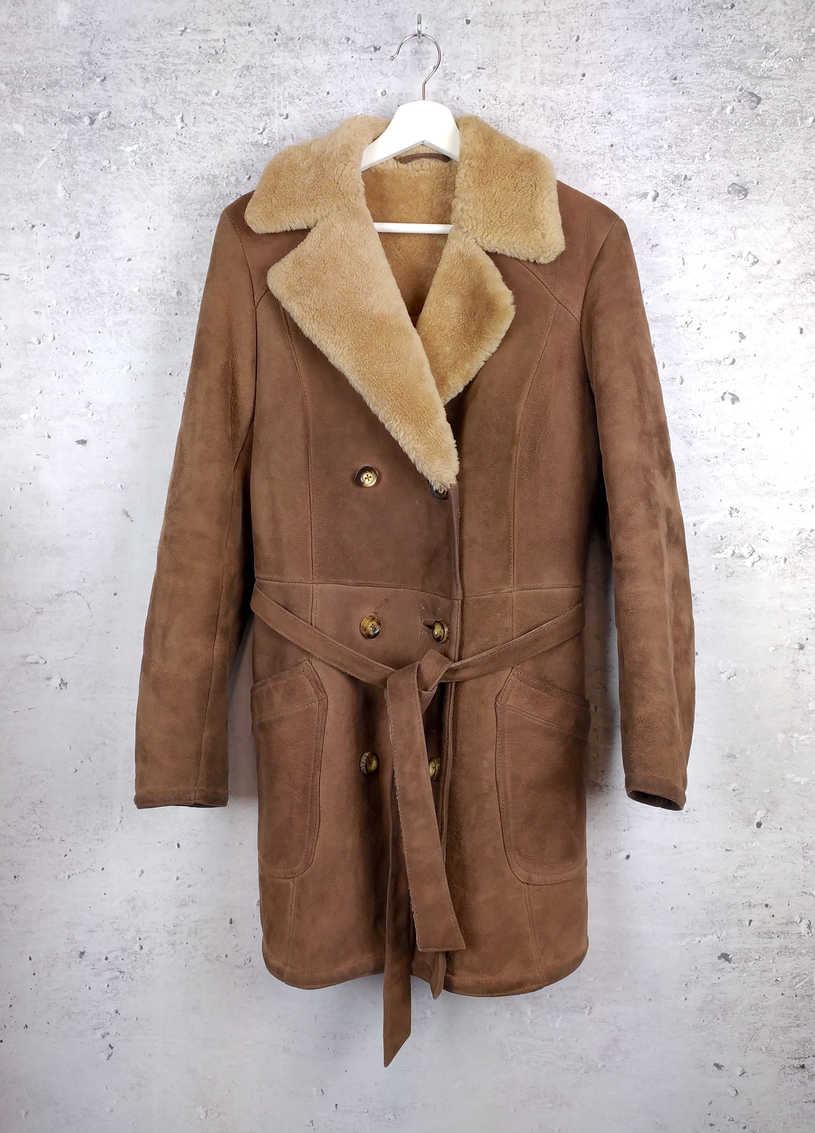 Vintage Sawyer of Napa - California shearling coat Size S / US 4 / IT 40 - 4 Thumbnail