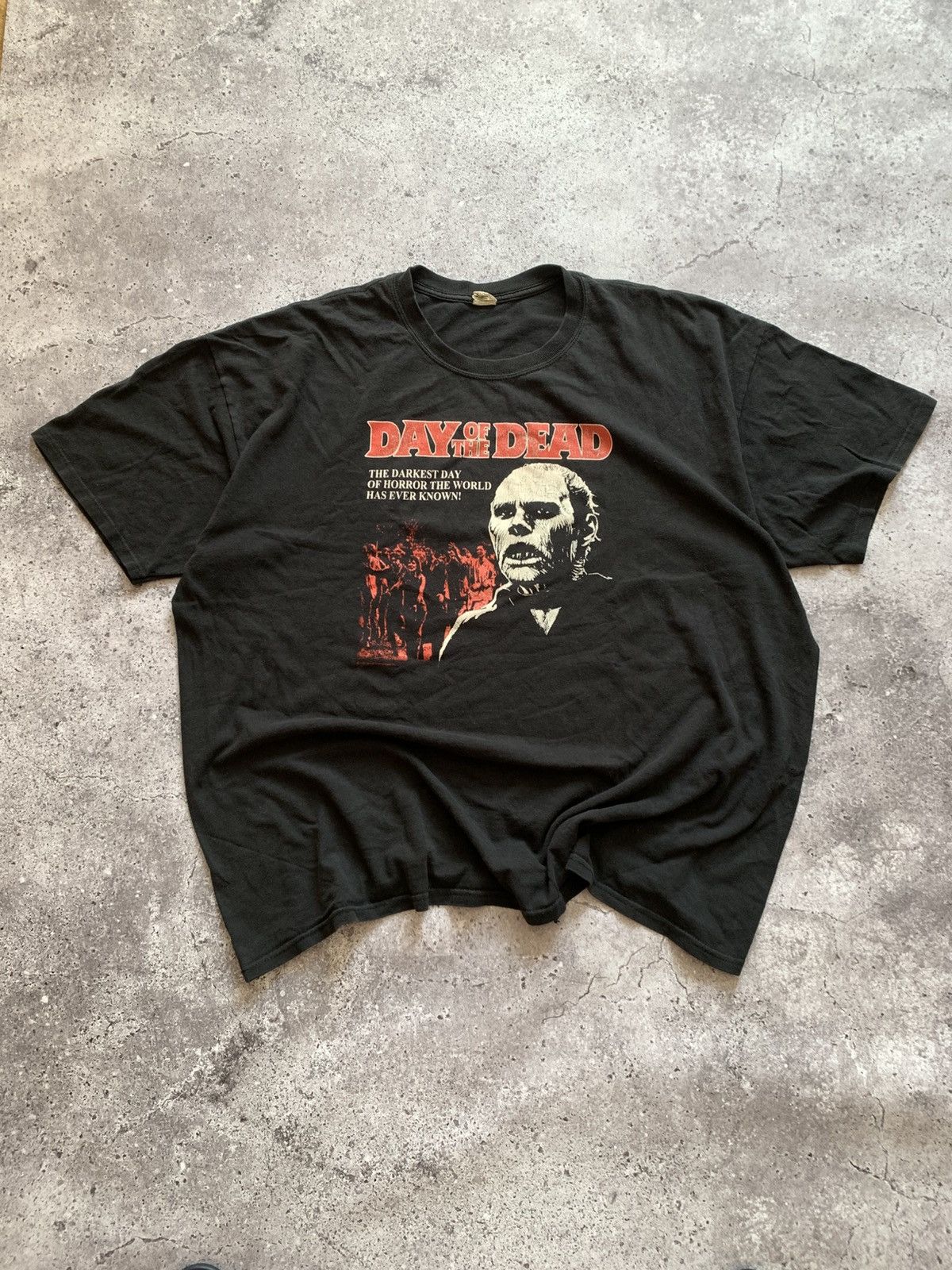 Anvil 🔥VINTAGE DAY OF THE DEAD 2005 TSHIRT Size US XXL / EU 58 / 5 - 2 Thumbnail