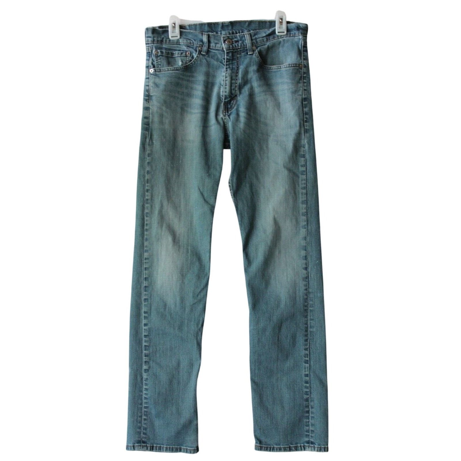 Levi's LEVIS 505 Men Size 34x34 Blue/Straight /medium denim *NICE! Size US 34 / EU 50 - 1 Thumbnail