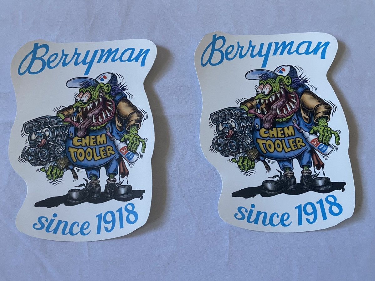 Designer × Vintage Vintage Ed Roth Hot Rod Rat Fink Sticker Set chevy ford Size ONE SIZE - 1 Thumbnail