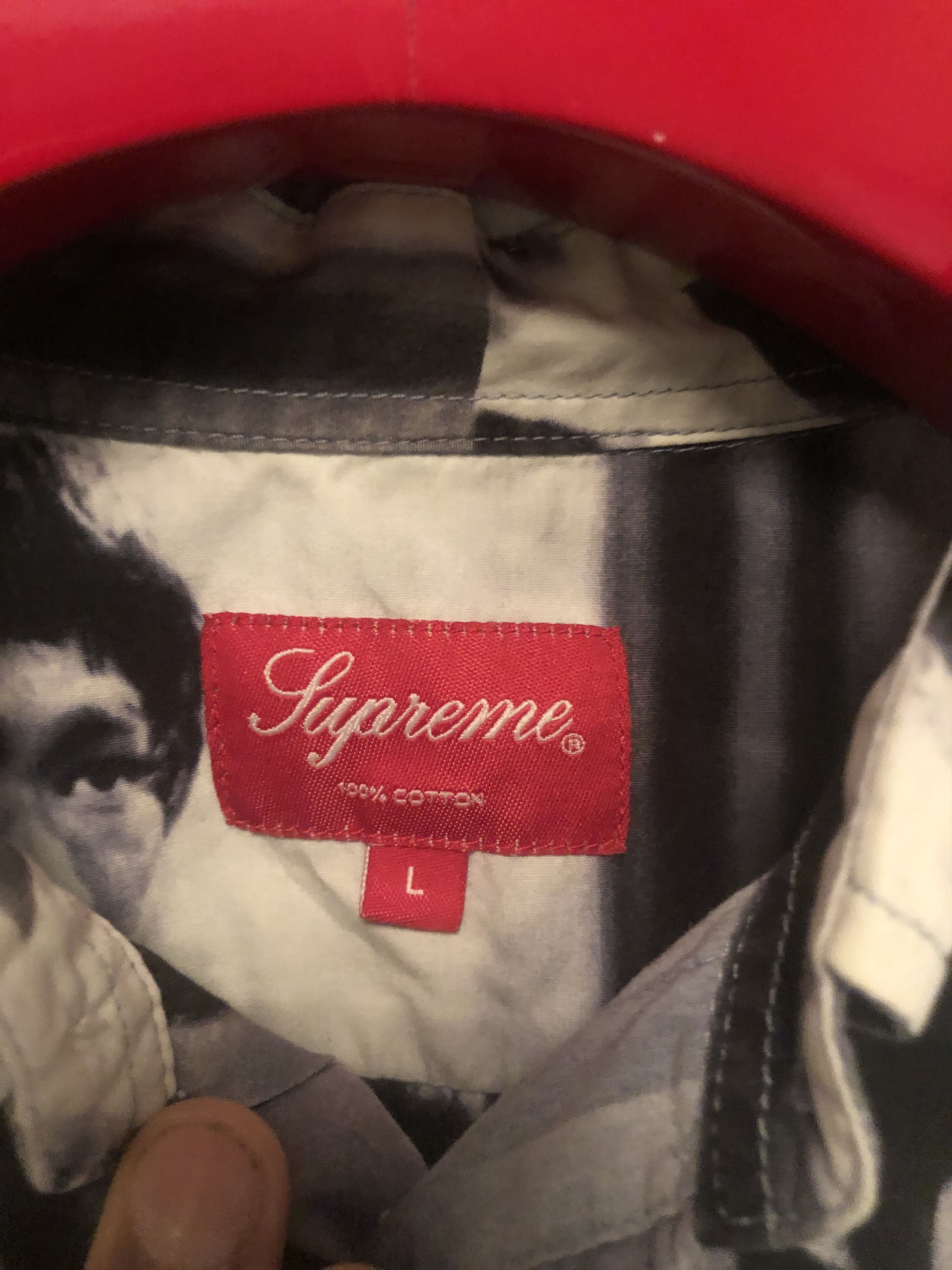 Supreme Bruce Lee Button Down Shirt Size US L / EU 52-54 / 3 - 6 Thumbnail