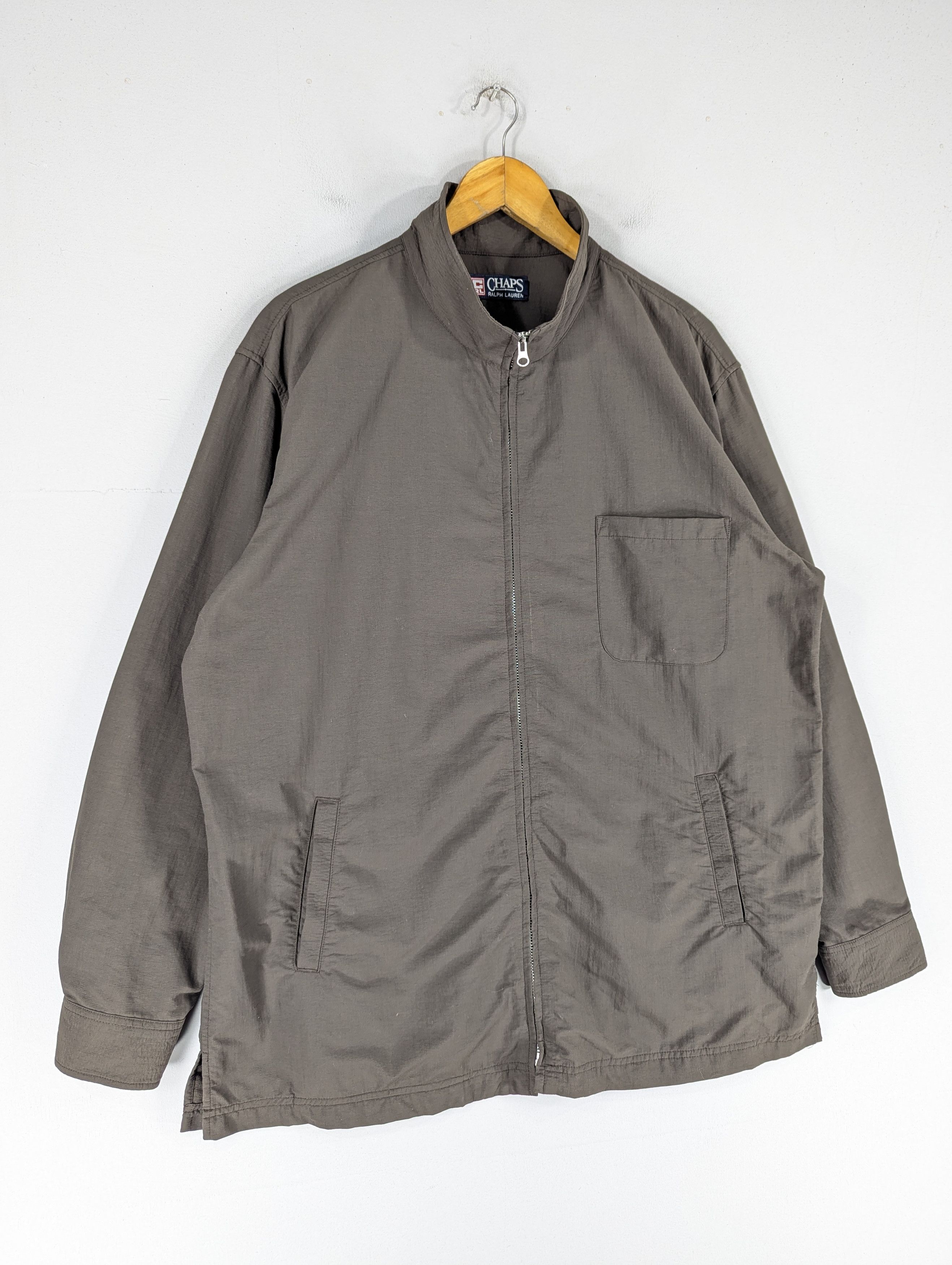 Chaps Ralph Lauren × Ralph Lauren × Vintage Vintage Chaps By Ralph Lauren Light Zipper Jacket Size US XL / EU 56 / 4 - 3 Thumbnail