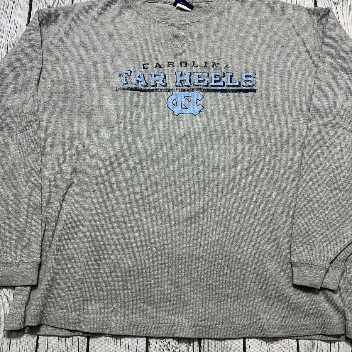 NCAA × Vintage Vintage Carolina Tar Heels thermal long sleeve shirt Size US XL / EU 56 / 4 - 3 Thumbnail