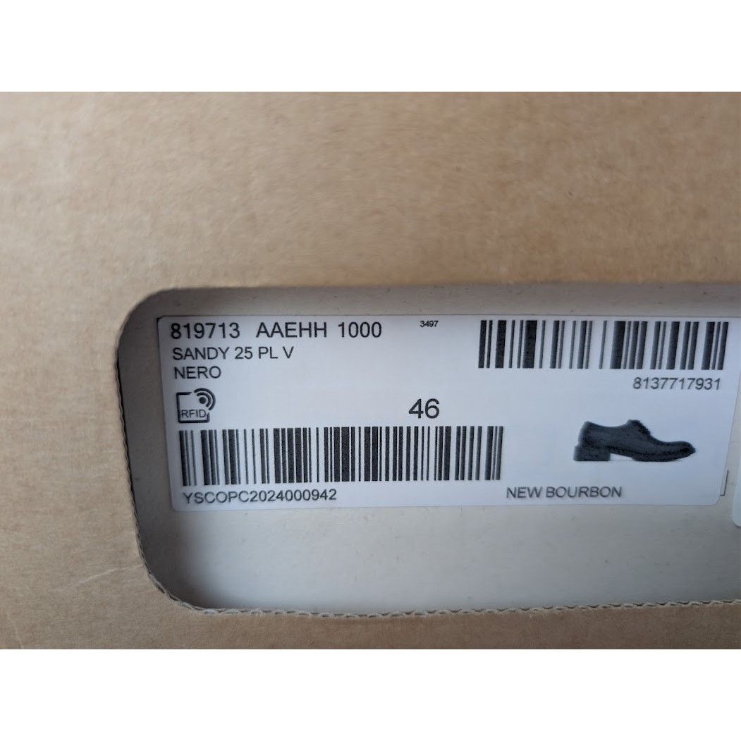Saint Laurent Paris o1rshd1 New Bourbon Antoine Sandy 25 PL V Shoe Boots in Nero Size US 13 / EU 46 - 23 Thumbnail