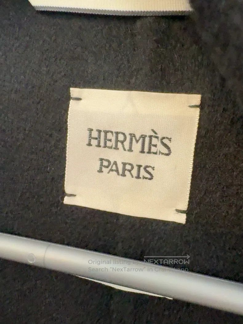Hermes Hermes Black coat Size XXS / US 00 / IT 34 - 2 Thumbnail